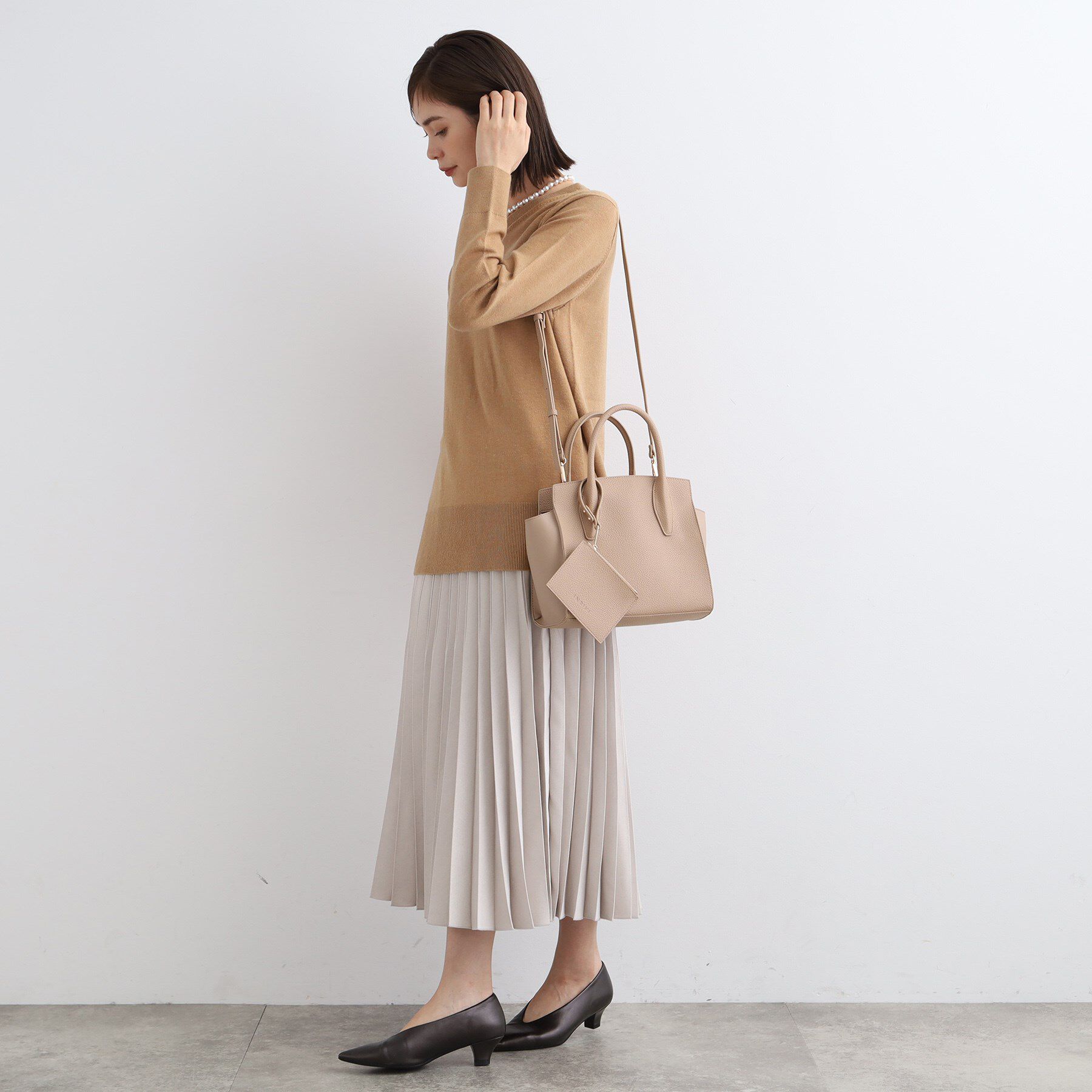 INDIVI「◆【合皮／マルチWAY／サブバッグ付】ミニショルダーバッグ」|ショルダー・メッセンジャー|