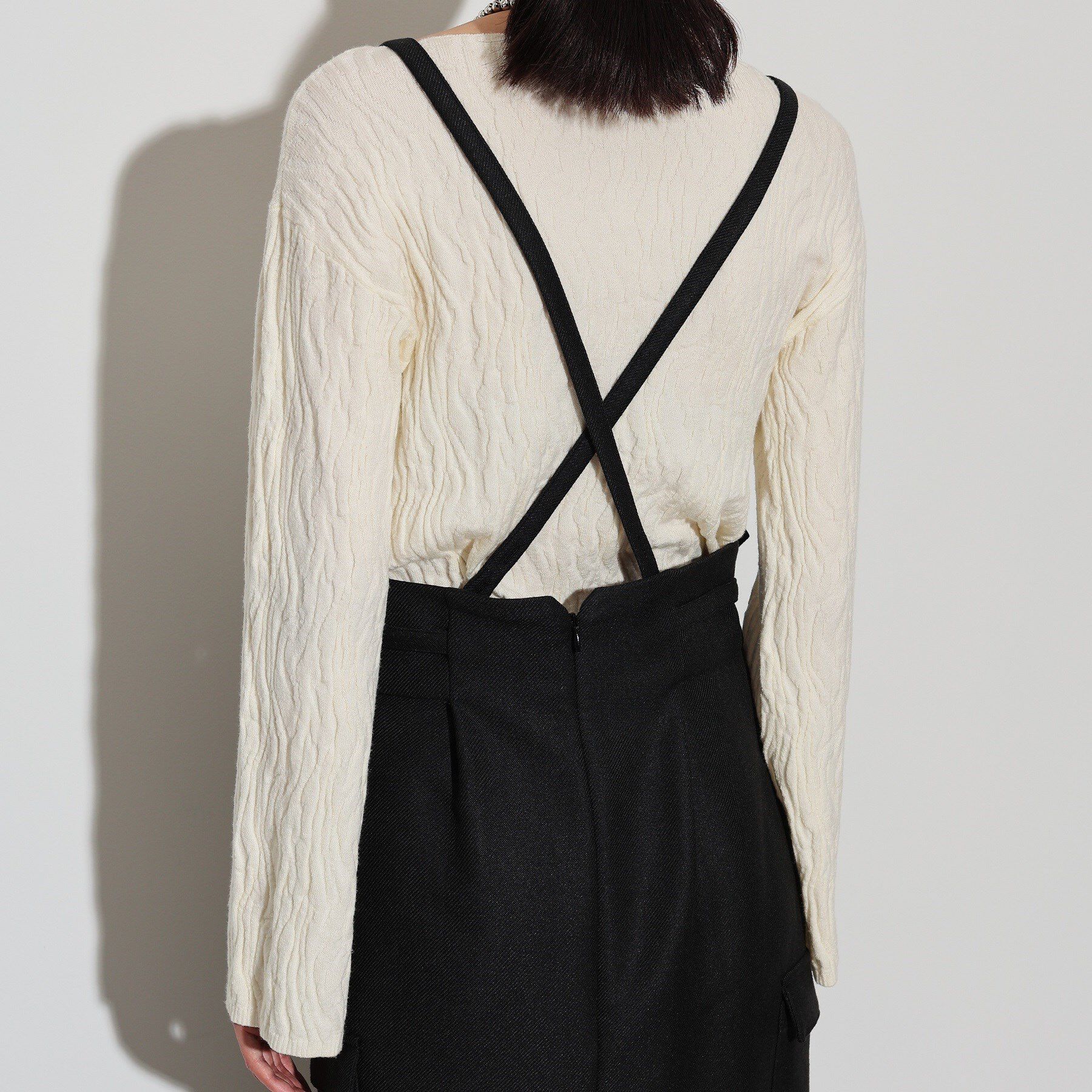 GALLEST「サスペンダー付きワークタイトスカート」|スカート|