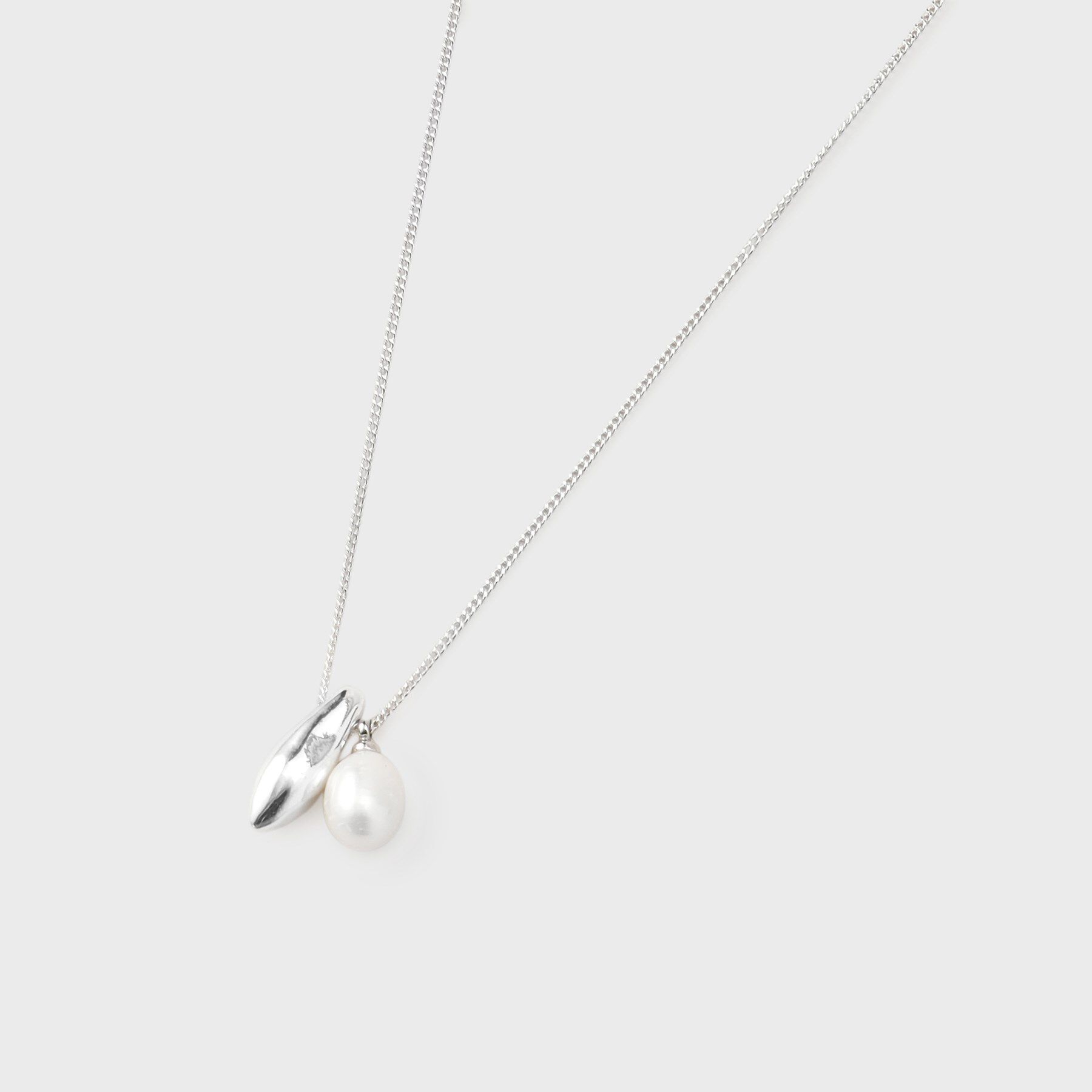 INDIVI「チャームバリエネックレス」|ネックレス|シルバー(606)