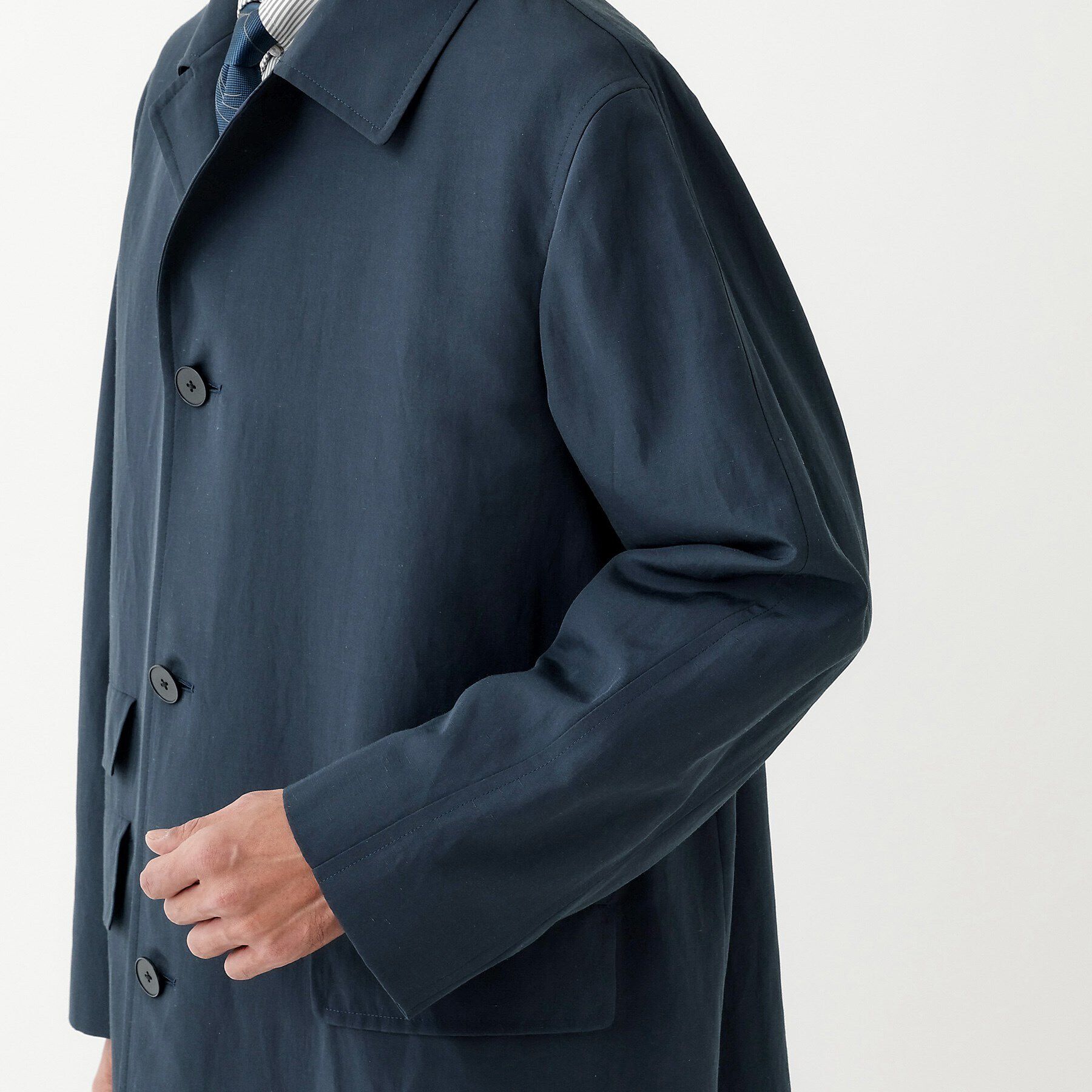 TAKEO KIKUCHI「【THE FLAGSHIP】ステンカラー スプリング コート」|ステンカラーコート|