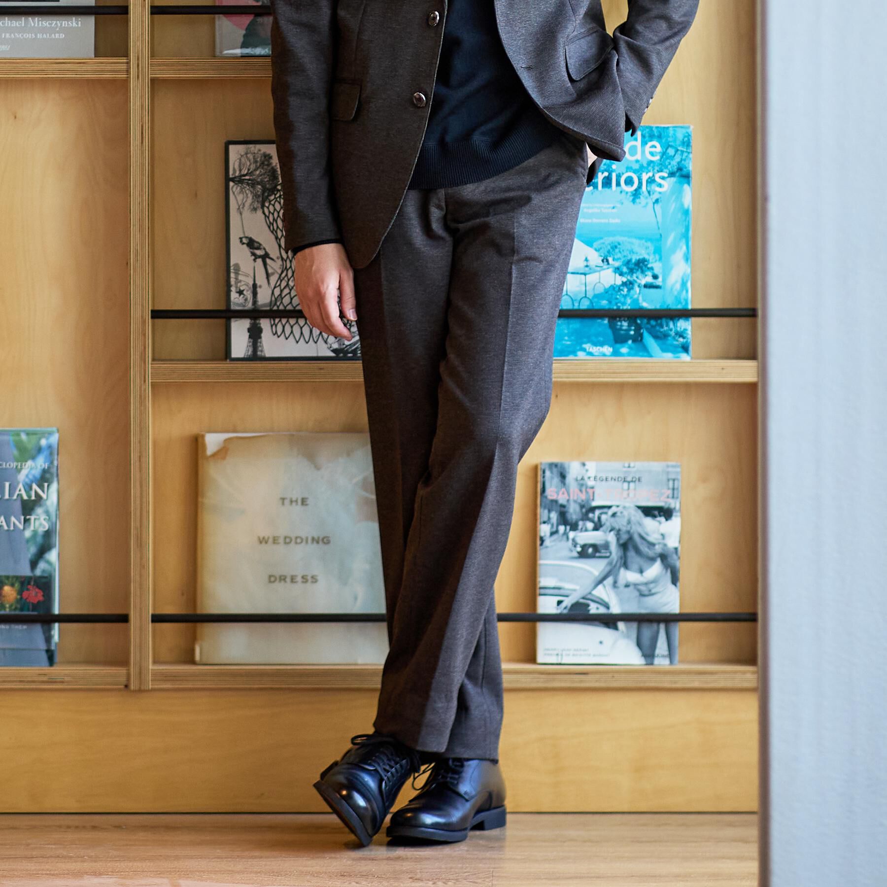 TAKEO KIKUCHI「【None Of Stress】アクティブジャージ 千鳥 パンツ」|その他|