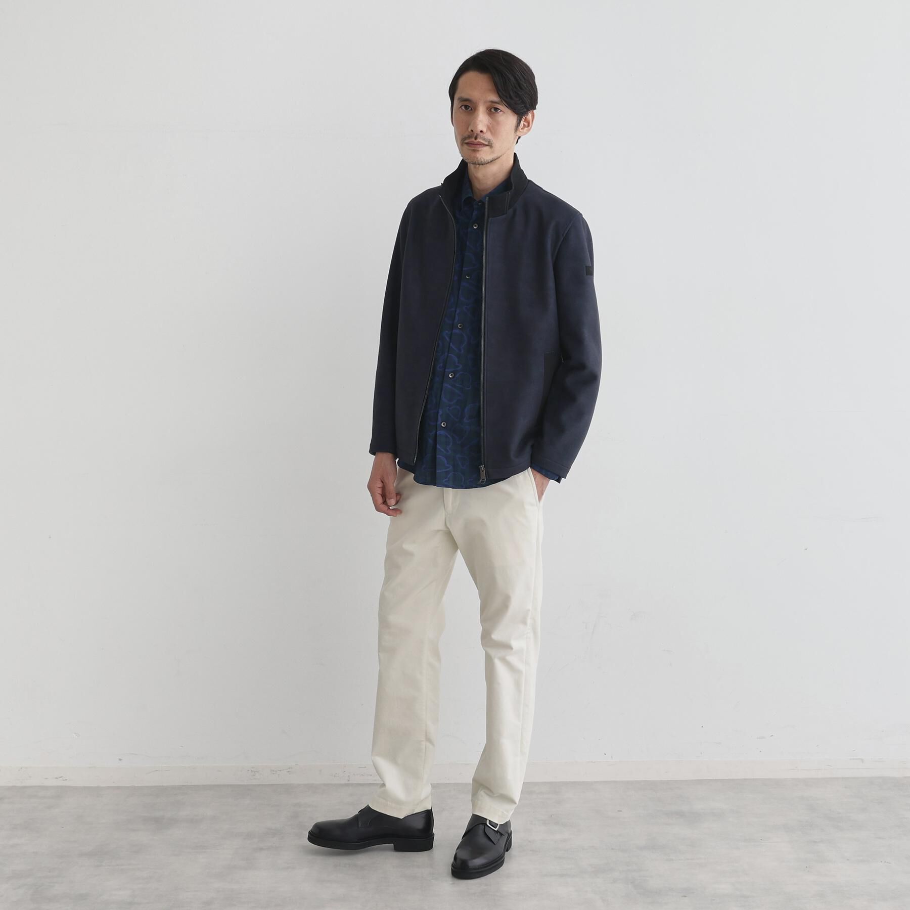 TAKEO KIKUCHI「【JUST ONE LAYER】ダウンファブリック ジップアップ フード ブルゾン」|ブルゾン・スタジャン|