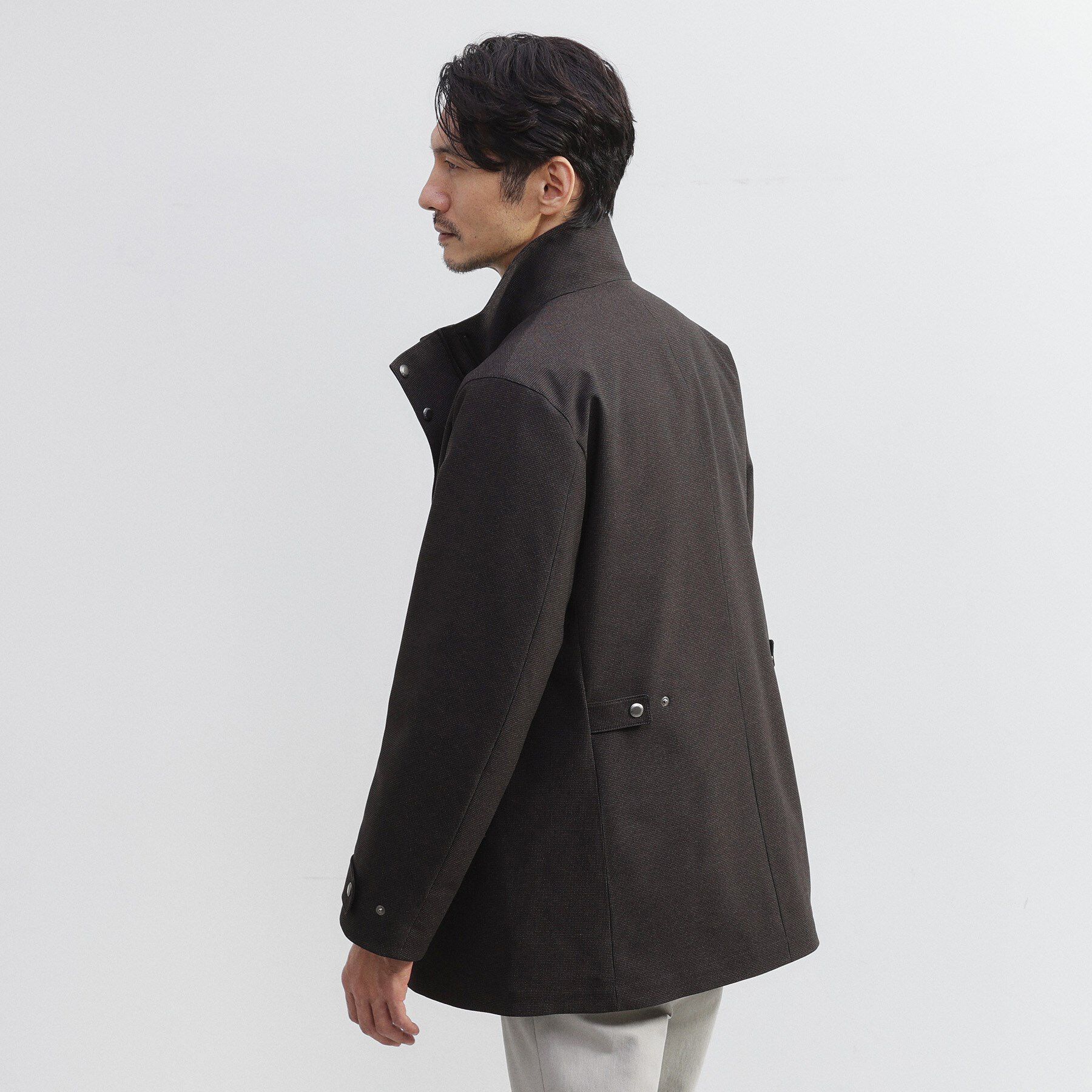 TAKEO KIKUCHI「【3WAY】ドビー ダウンライナー付ブルゾン」|ブルゾン・スタジャン|