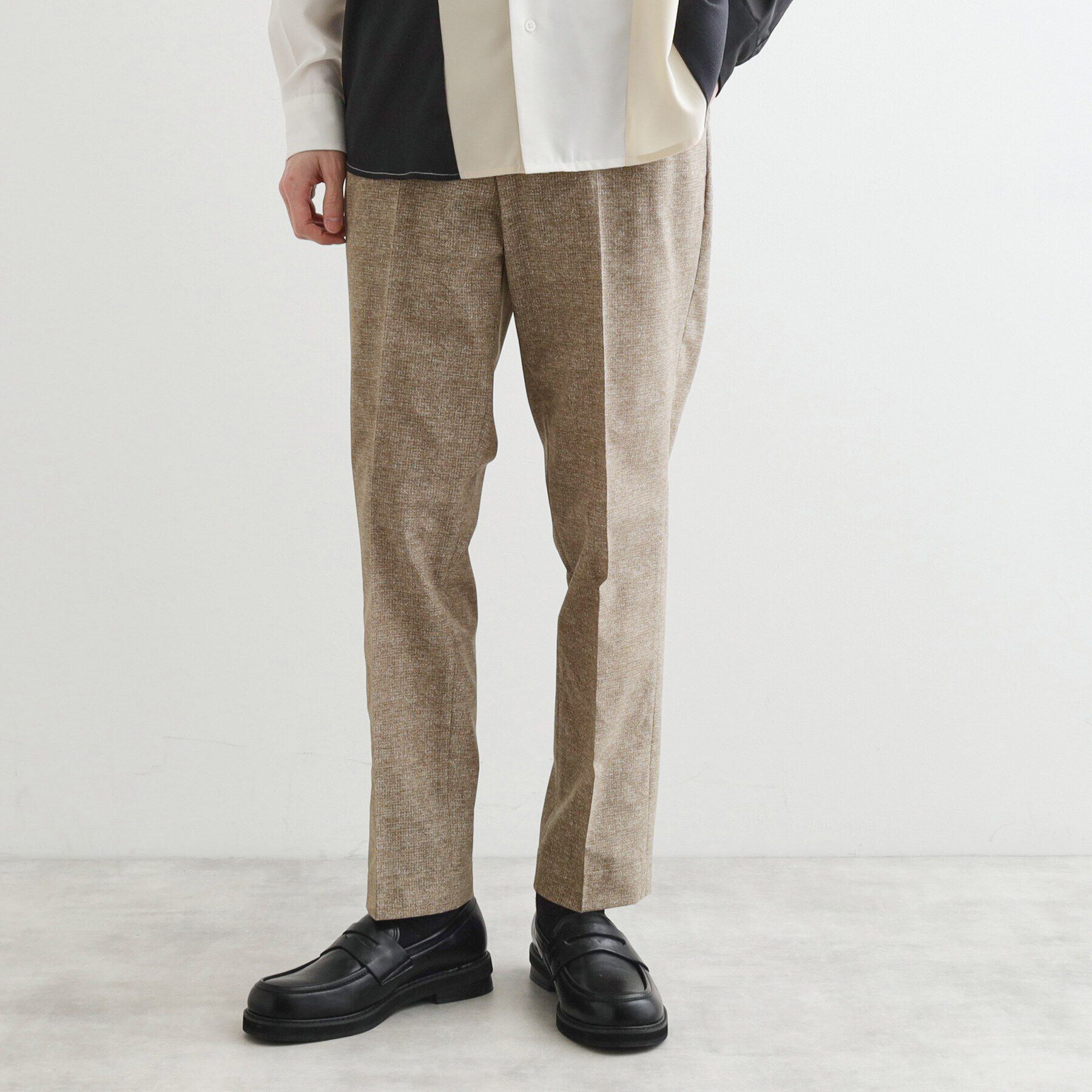 tk.TAKEO KIKUCHI「【洗える／通気性】COOL DOTS(R)テーパードスラックス（セットアップ対応）」|その他|