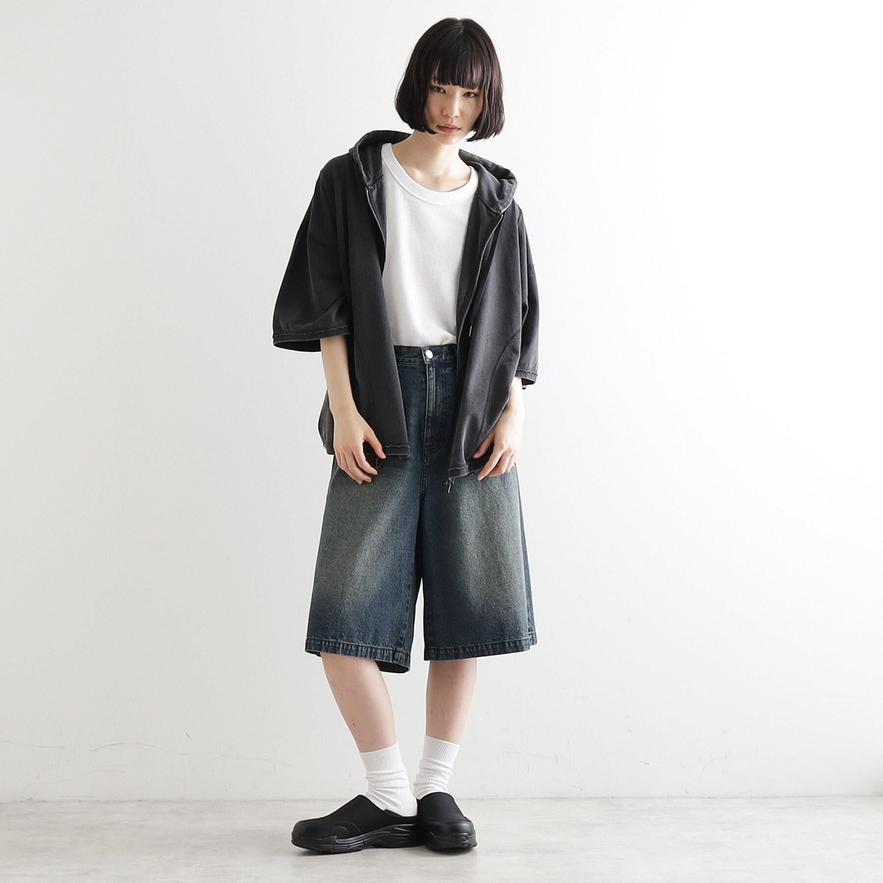 tk.TAKEO KIKUCHI「ヴィンテージライククロップドパーカ」|パーカー|