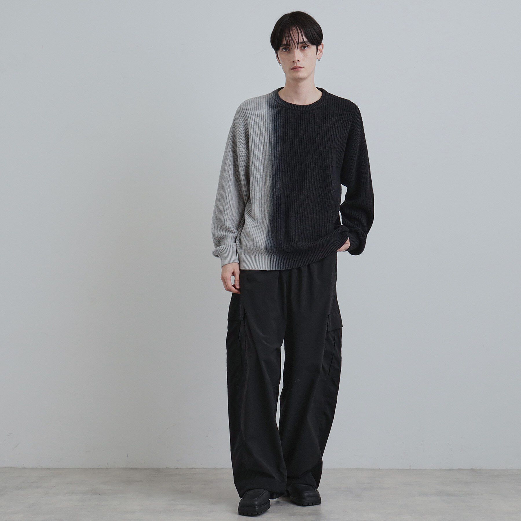 tk.TAKEO KIKUCHI「グラデダイニットプルオーバー」|ニット・セーター|