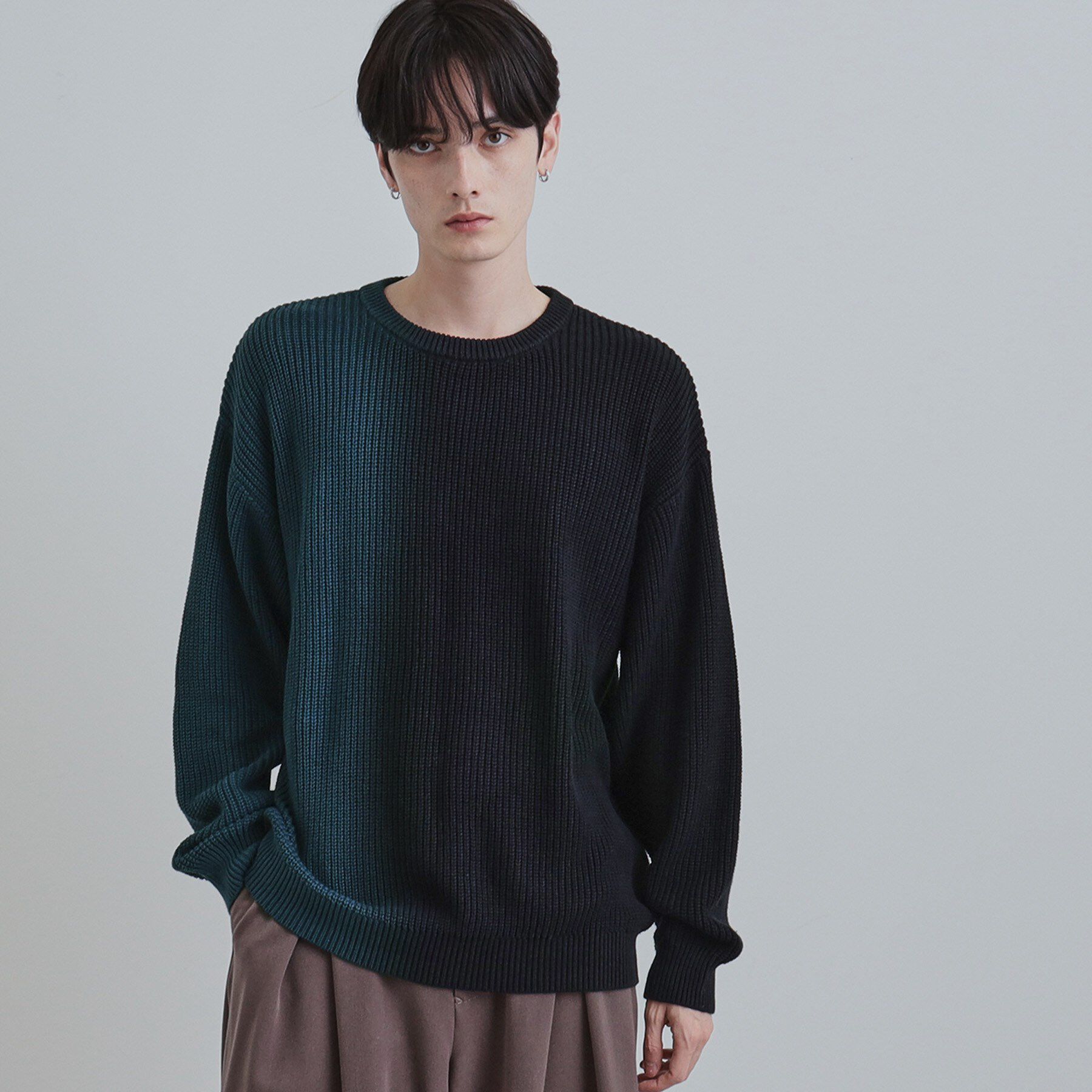 tk.TAKEO KIKUCHI「グラデダイニットプルオーバー」|ニット・セーター|