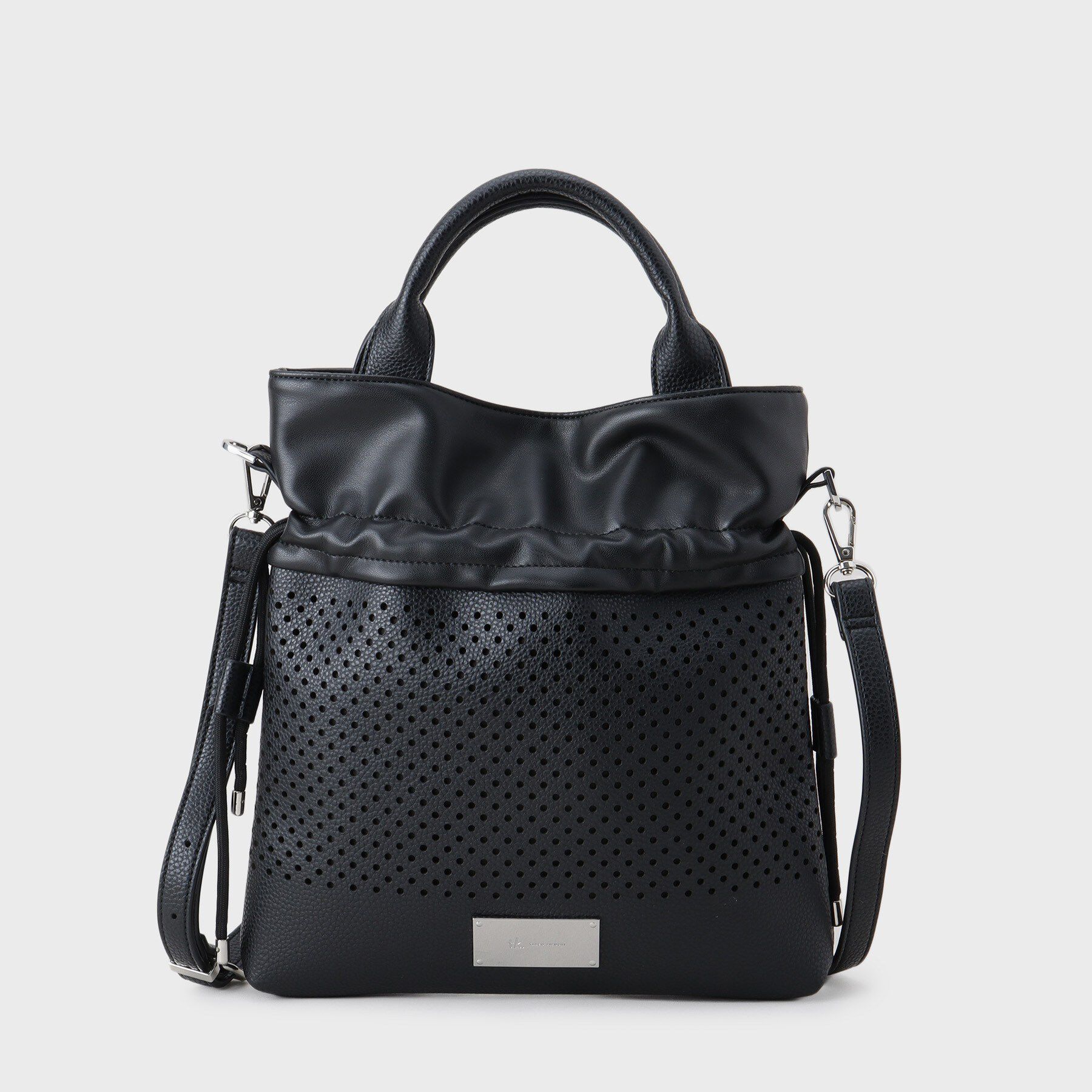 tk.TAKEO KIKUCHI「【2WAY】パンチングドロストバッグ」|ショルダー・メッセンジャー|