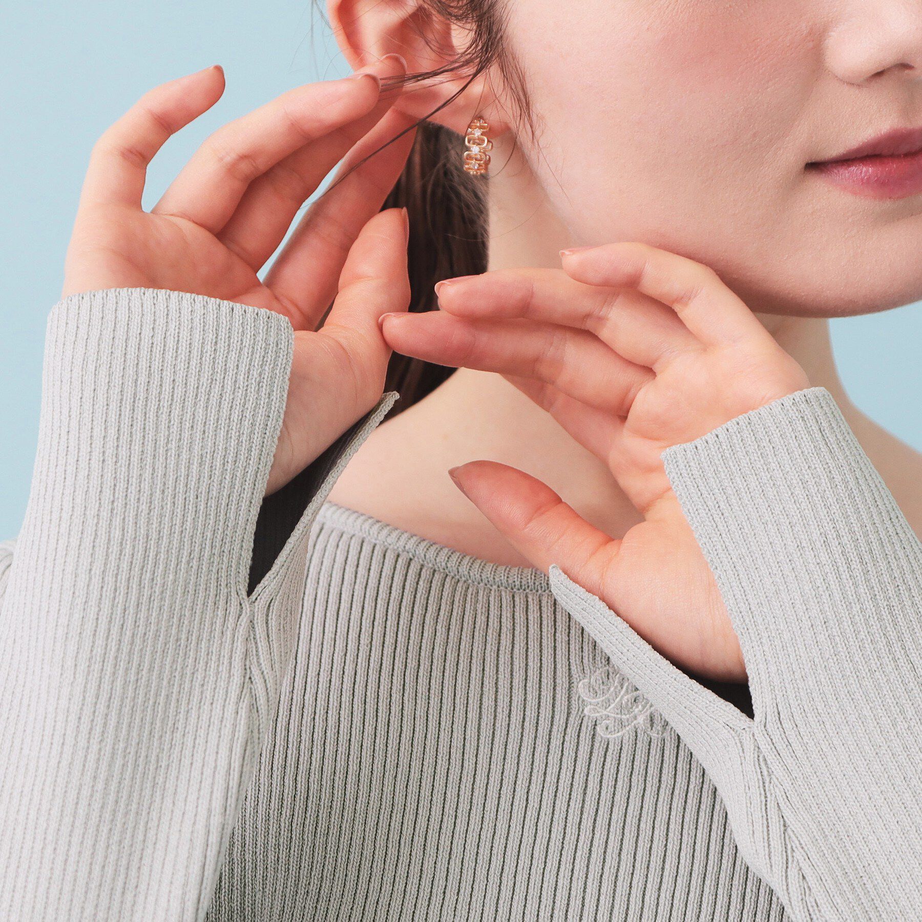 index「ドッキングバルーンロングフレアワンピース【洗濯機OK】」|ワンピース|