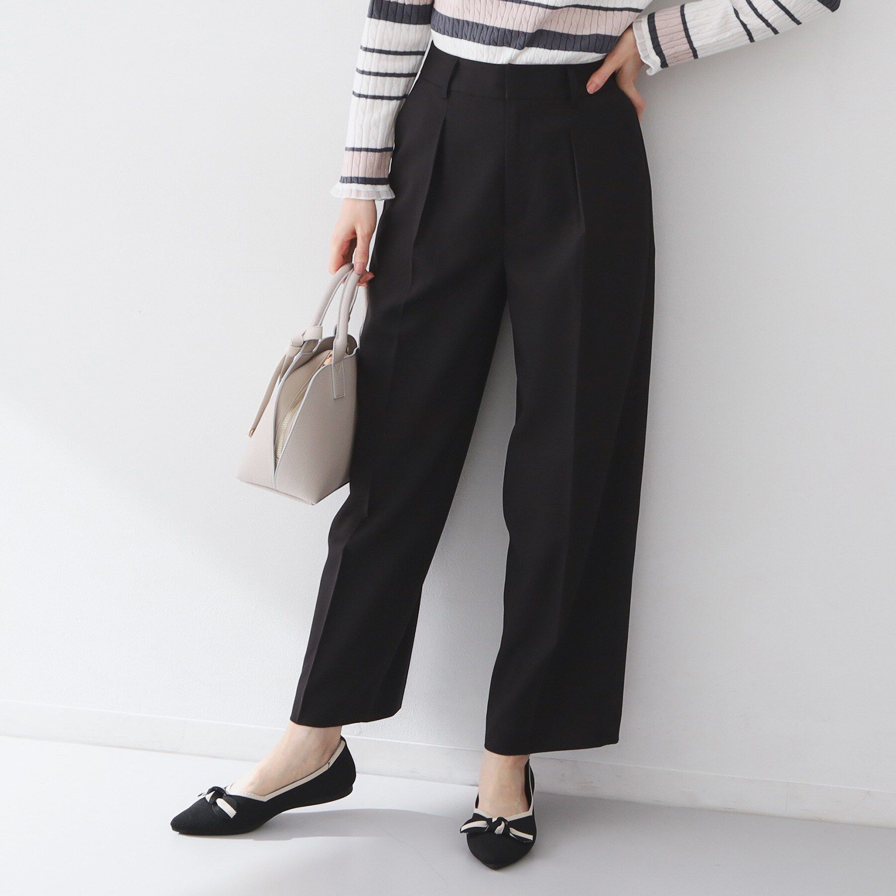 index「ストレッチワイドストレートパンツ/セットアップ対応【洗濯機OK/吸水速乾】」|その他|