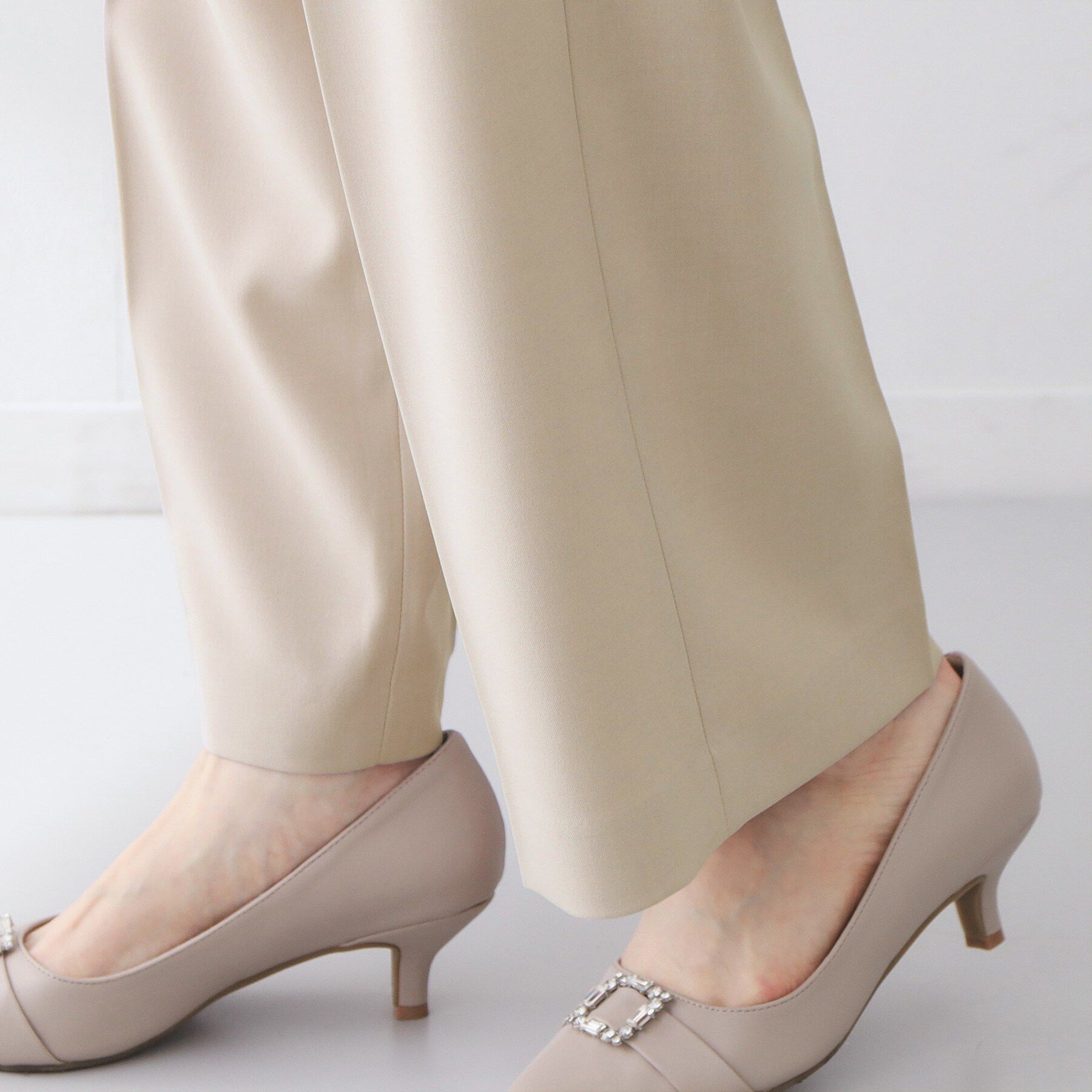 index「ストレッチワイドストレートパンツ/セットアップ対応【洗濯機OK/吸水速乾】」|その他|