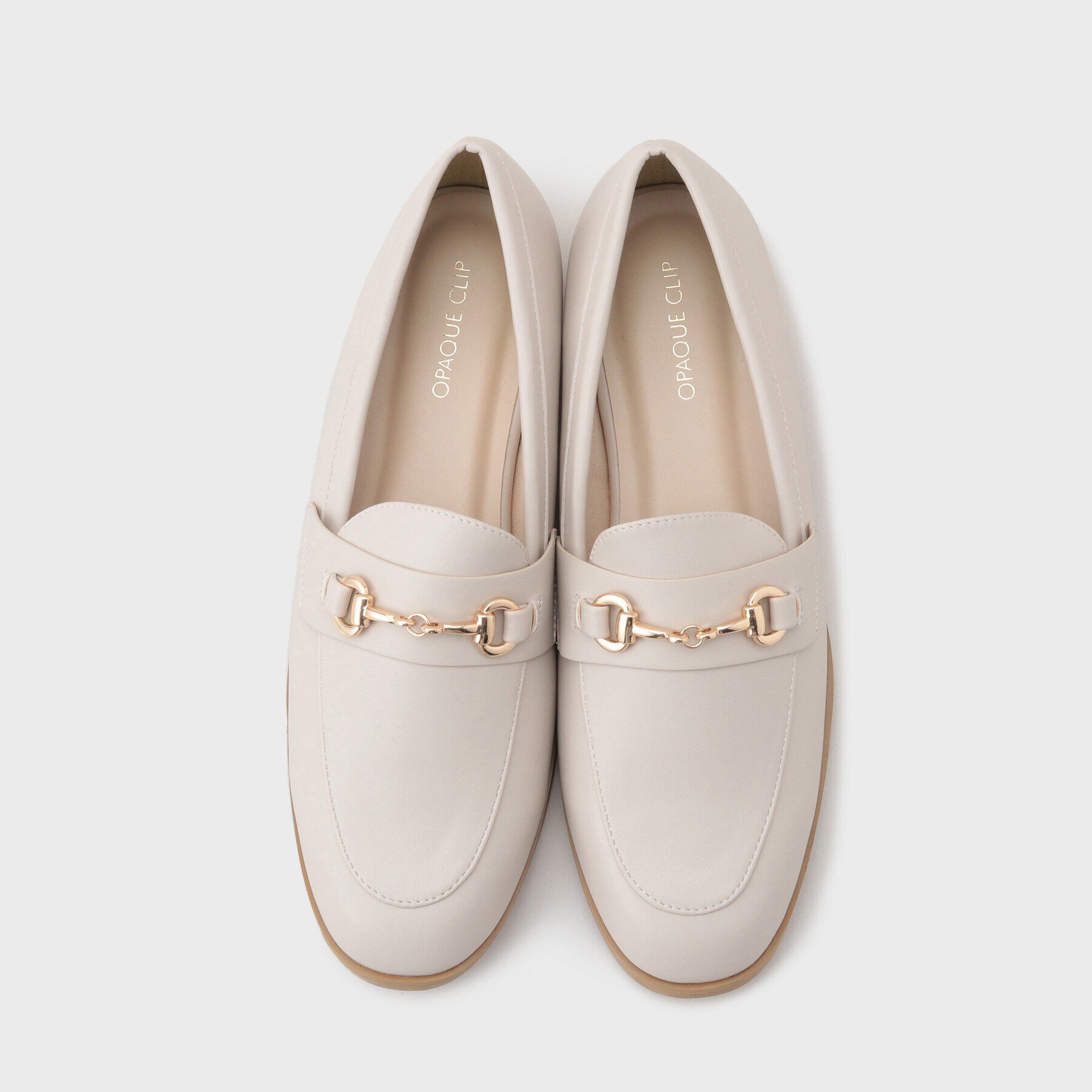 OPAQUE.CLIP「【抗菌防臭加工】ビット付きローファー」|パンプス|