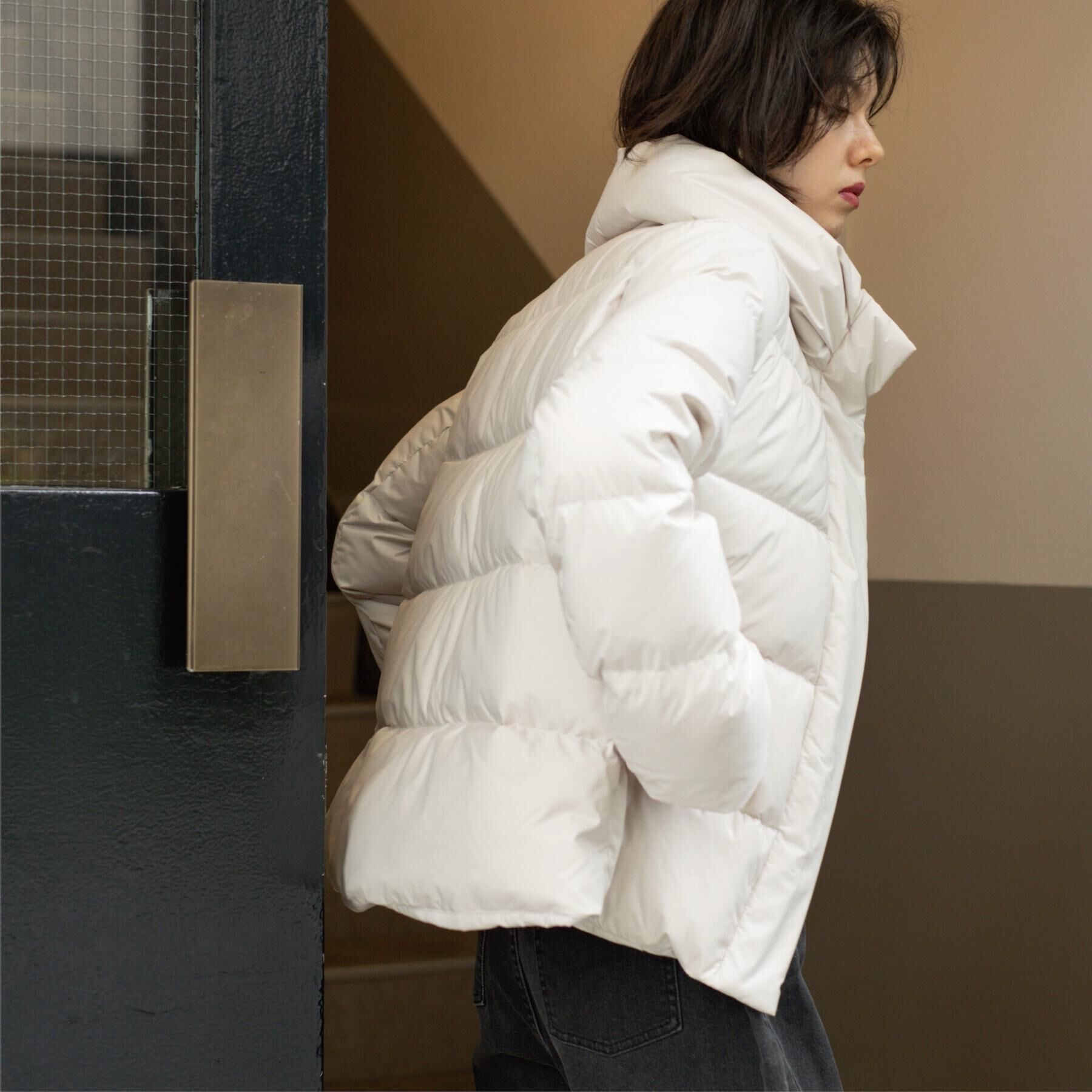 OPAQUE.CLIP「撥水ショートダウン【防風/抗菌防臭/洗濯機洗い可】《SS～LL》」|ダウン|