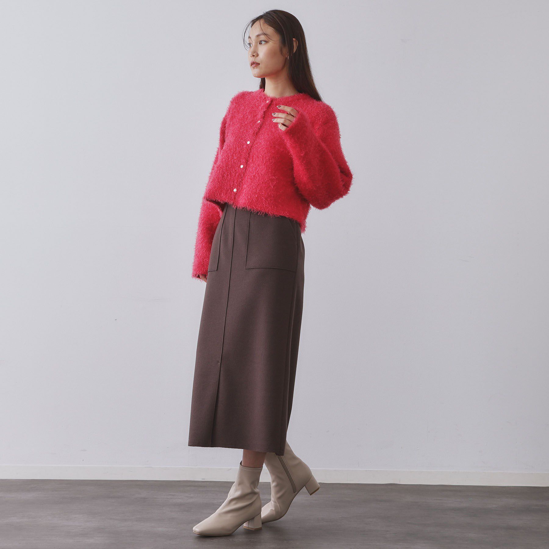 OPAQUE.CLIP「ベーシックショートブーツ【THEシリーズ/抗菌防臭加工】」|ショートブーツ|