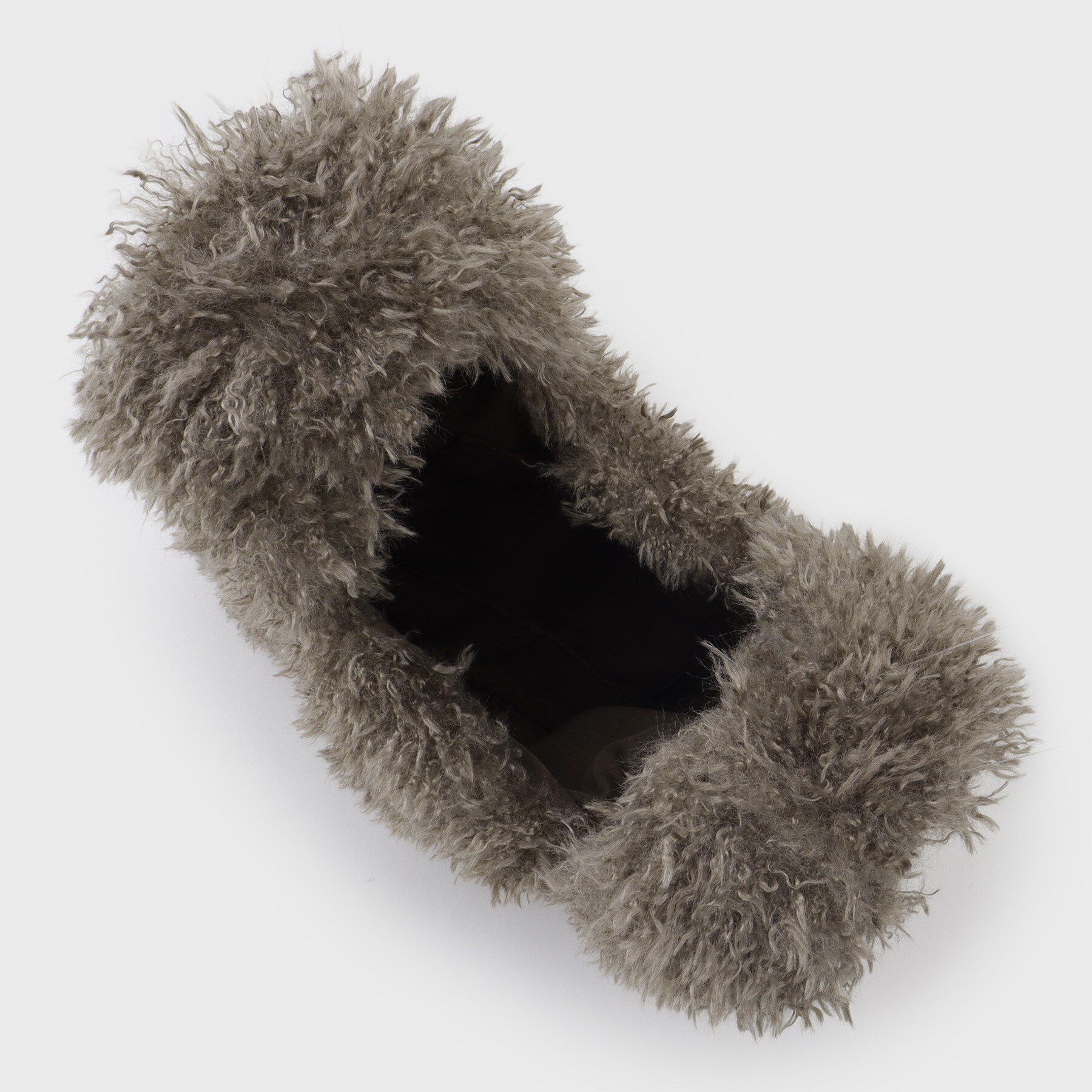 OPAQUE.CLIP「ラム風フェイクファーハンドバッグ」|ハンドバッグ|