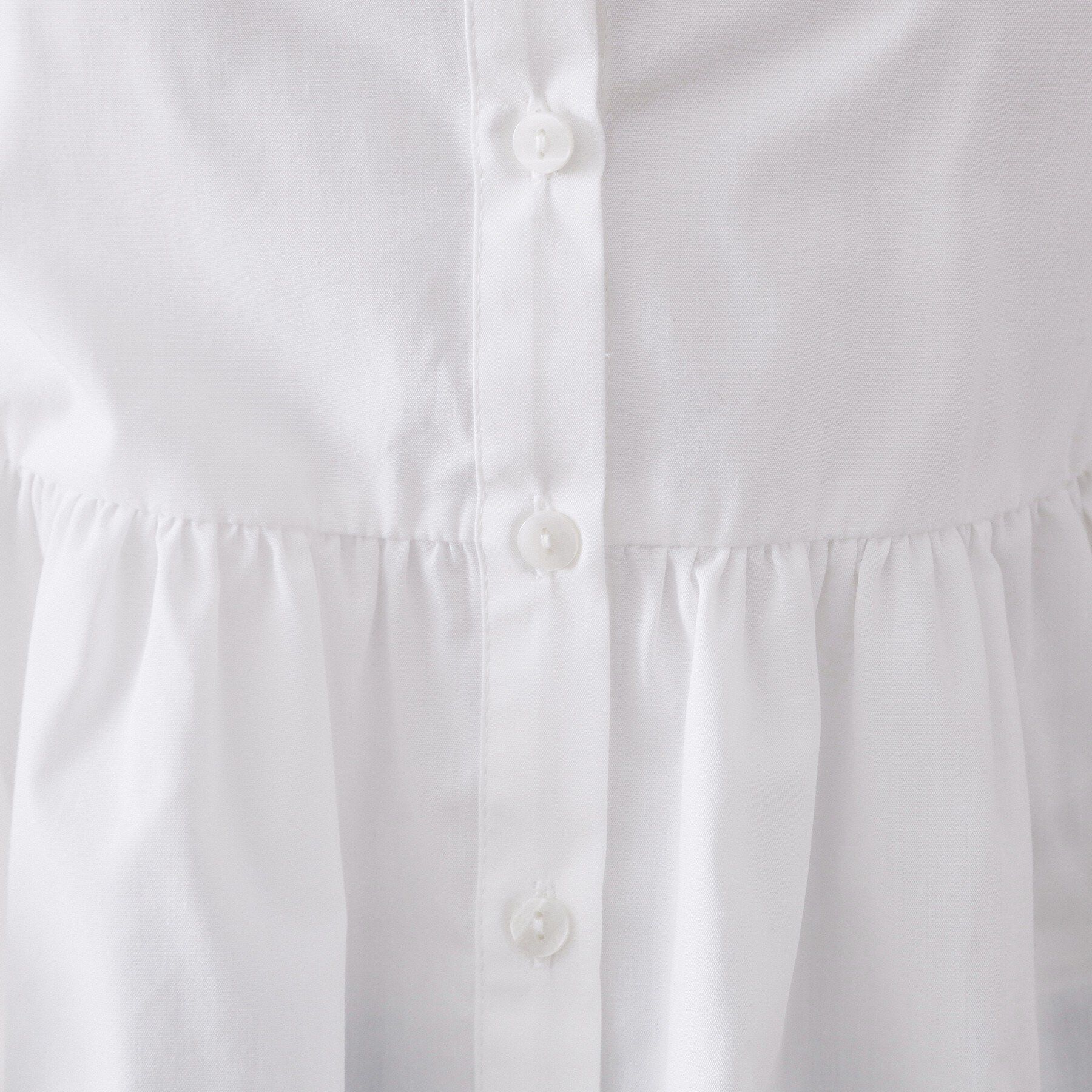 OPAQUE.CLIP「ペプラムシャツ【洗濯機OK】」|シャツ・ブラウス|