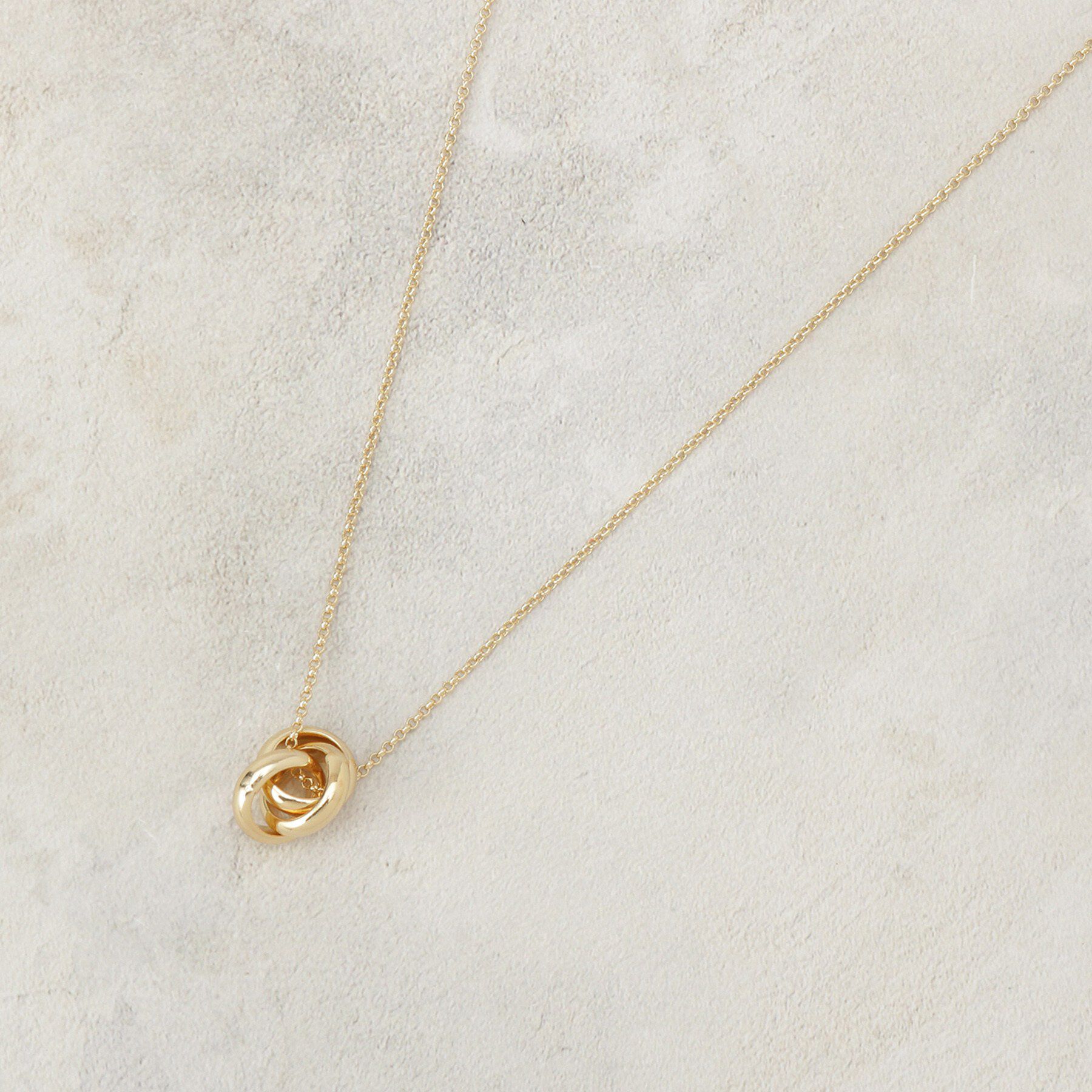 OPAQUE.CLIP「デザインリングスライドネックレス」|ネックレス|ゴールド(007)