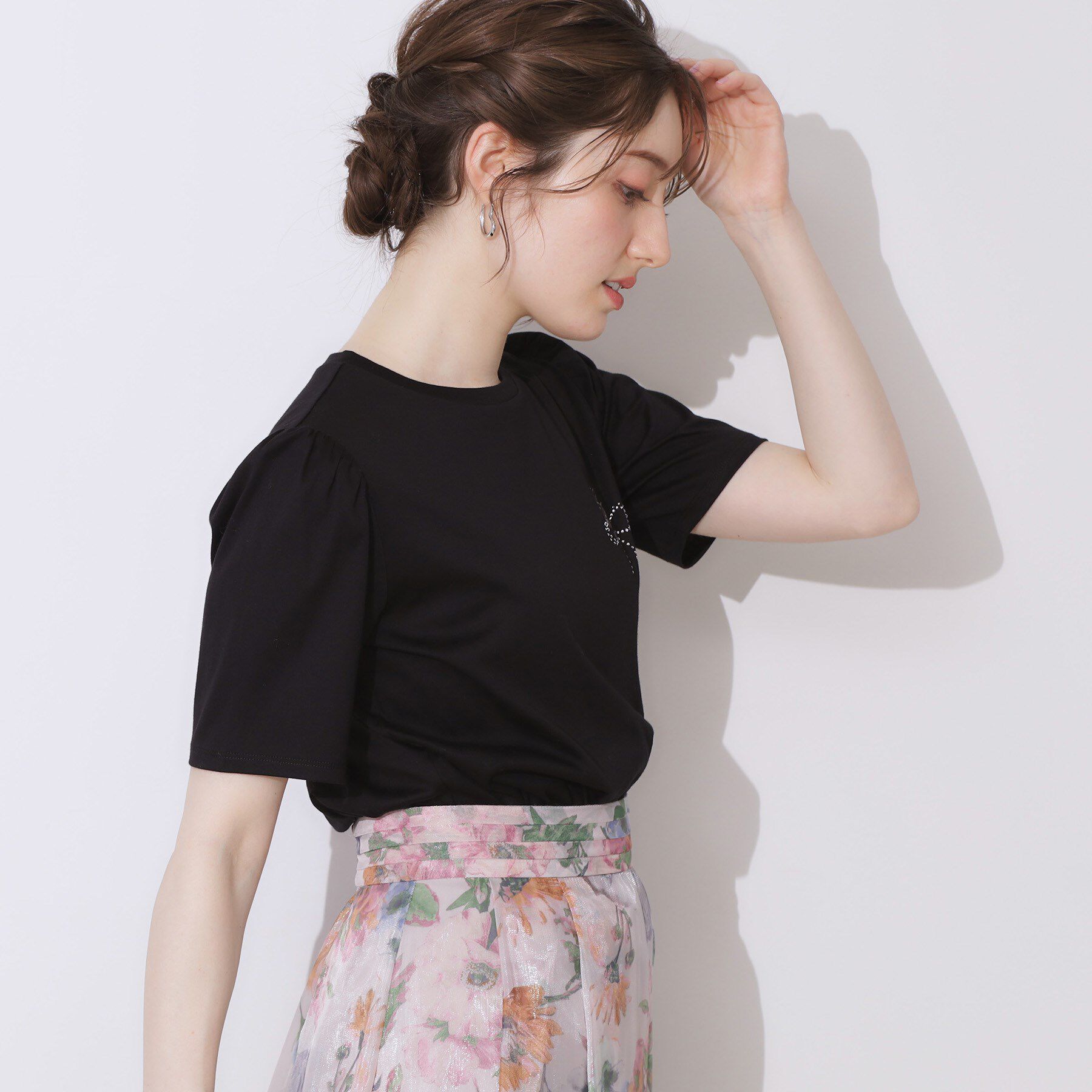 Couture broach「【接触冷感・UV・マシンウォッシャブル】60CBロゴT」|Tシャツ・カットソー|