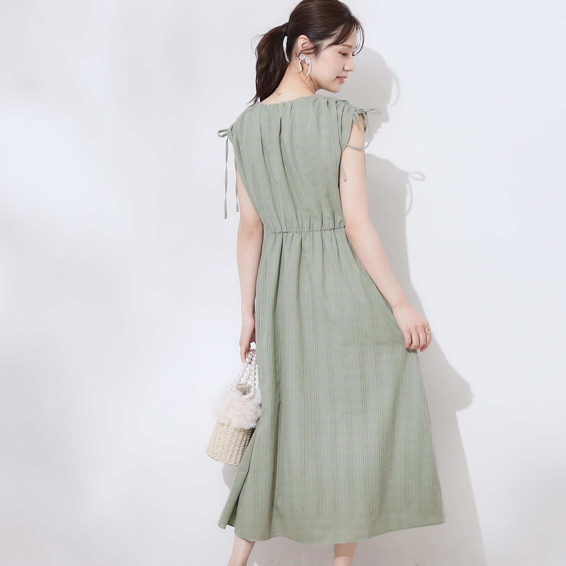 Couture broach「【大人可愛い】カラミチェック サマードレス」|ワンピース|