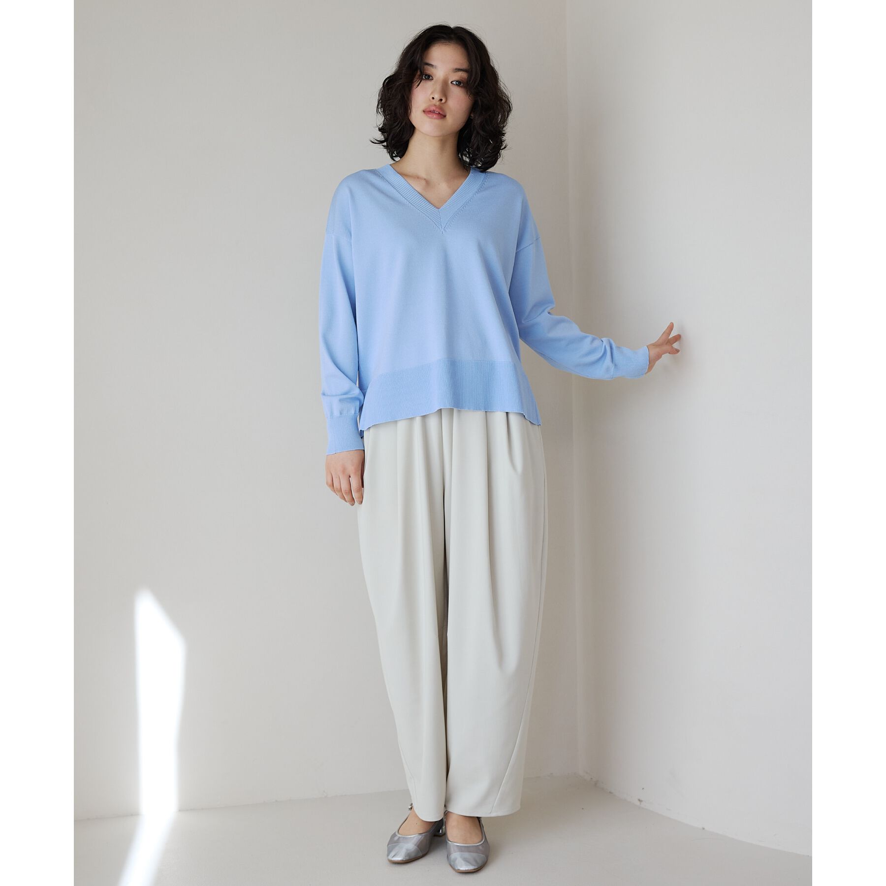 THE SHOP TK「バレルパンツ【洗える】」|その他|