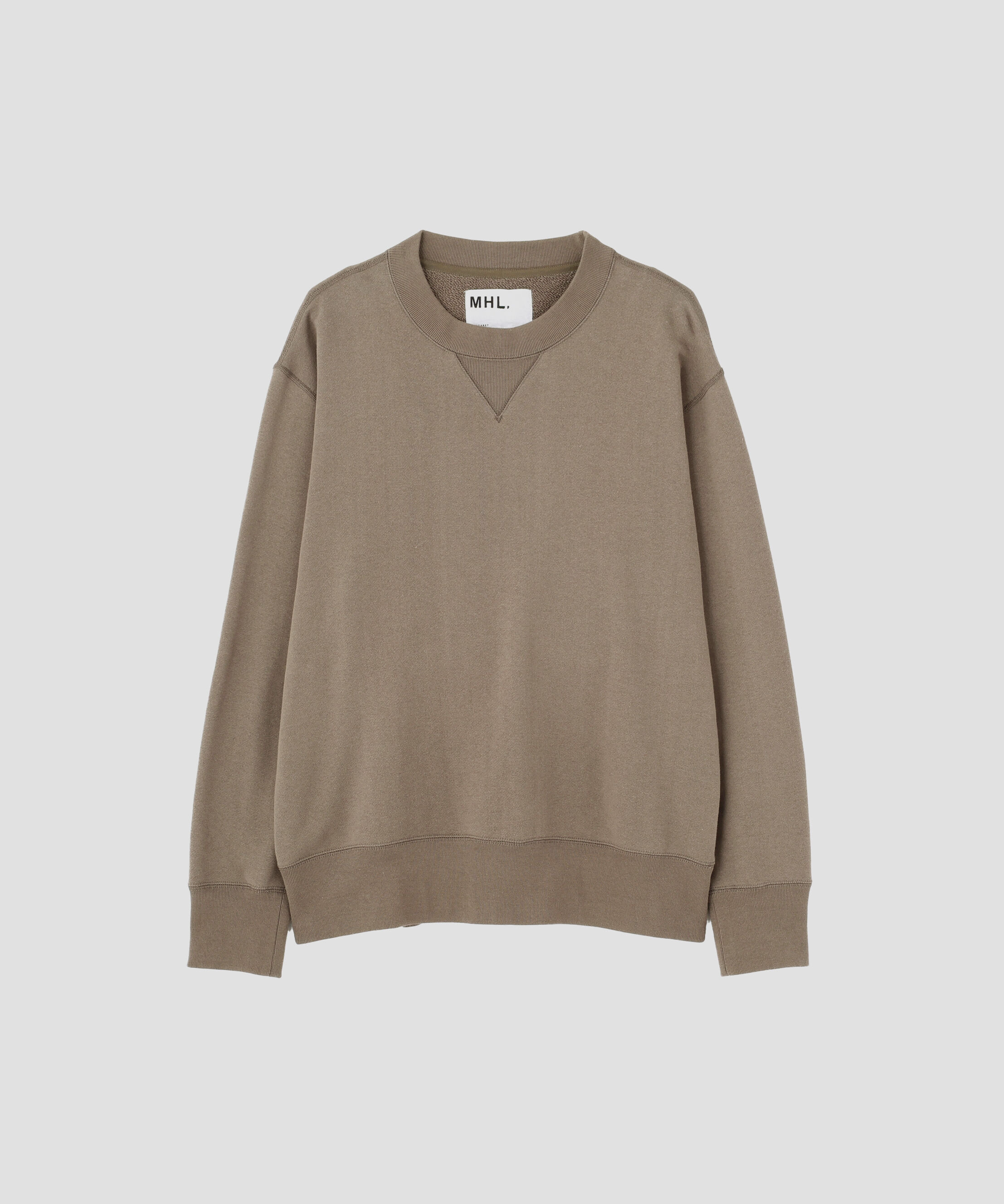 MHL.「LIGHT LOOPBACK COTTON TOP」|Tシャツ・カットソー|