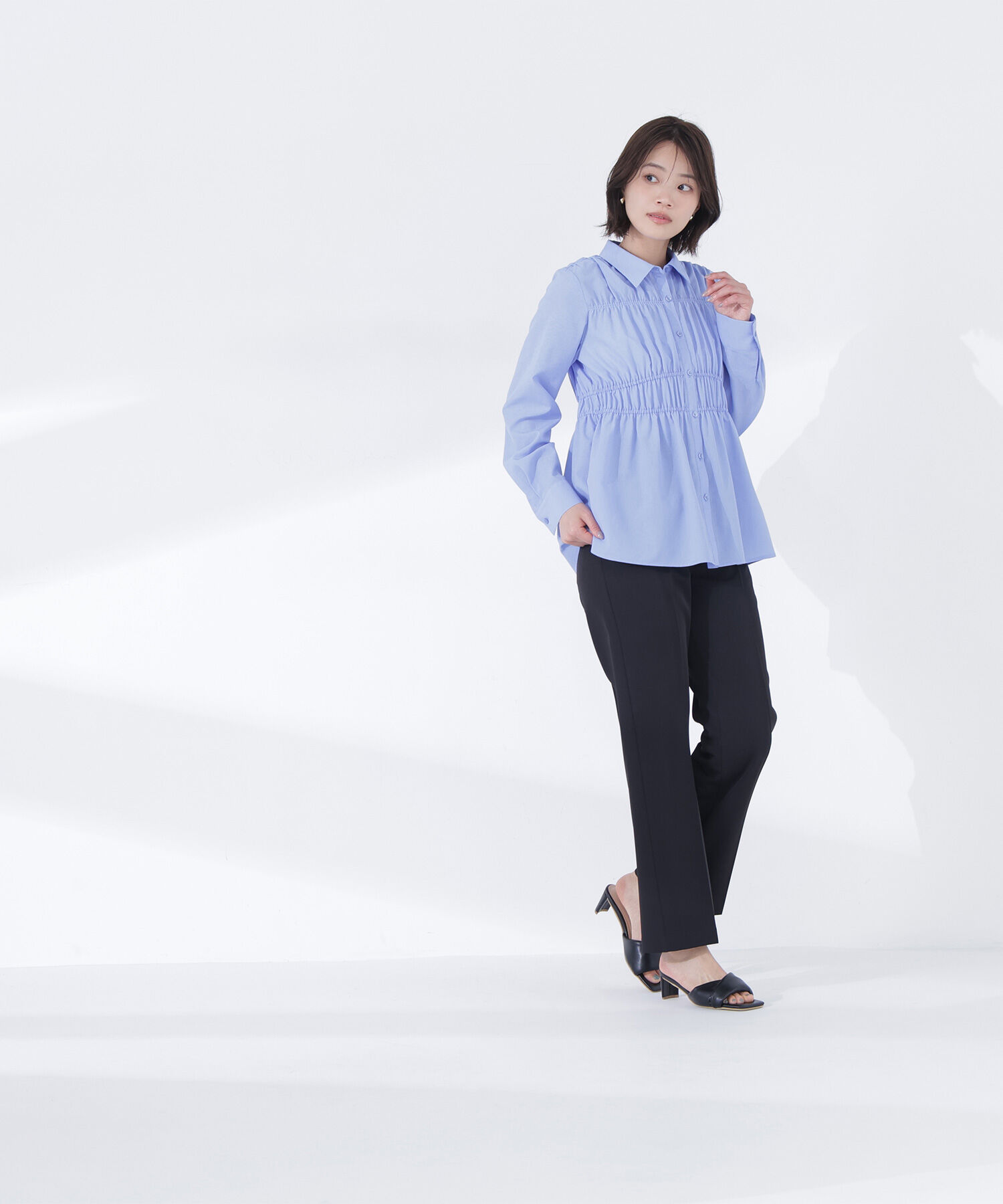  「セミフレアツイルパンツ」|その他|