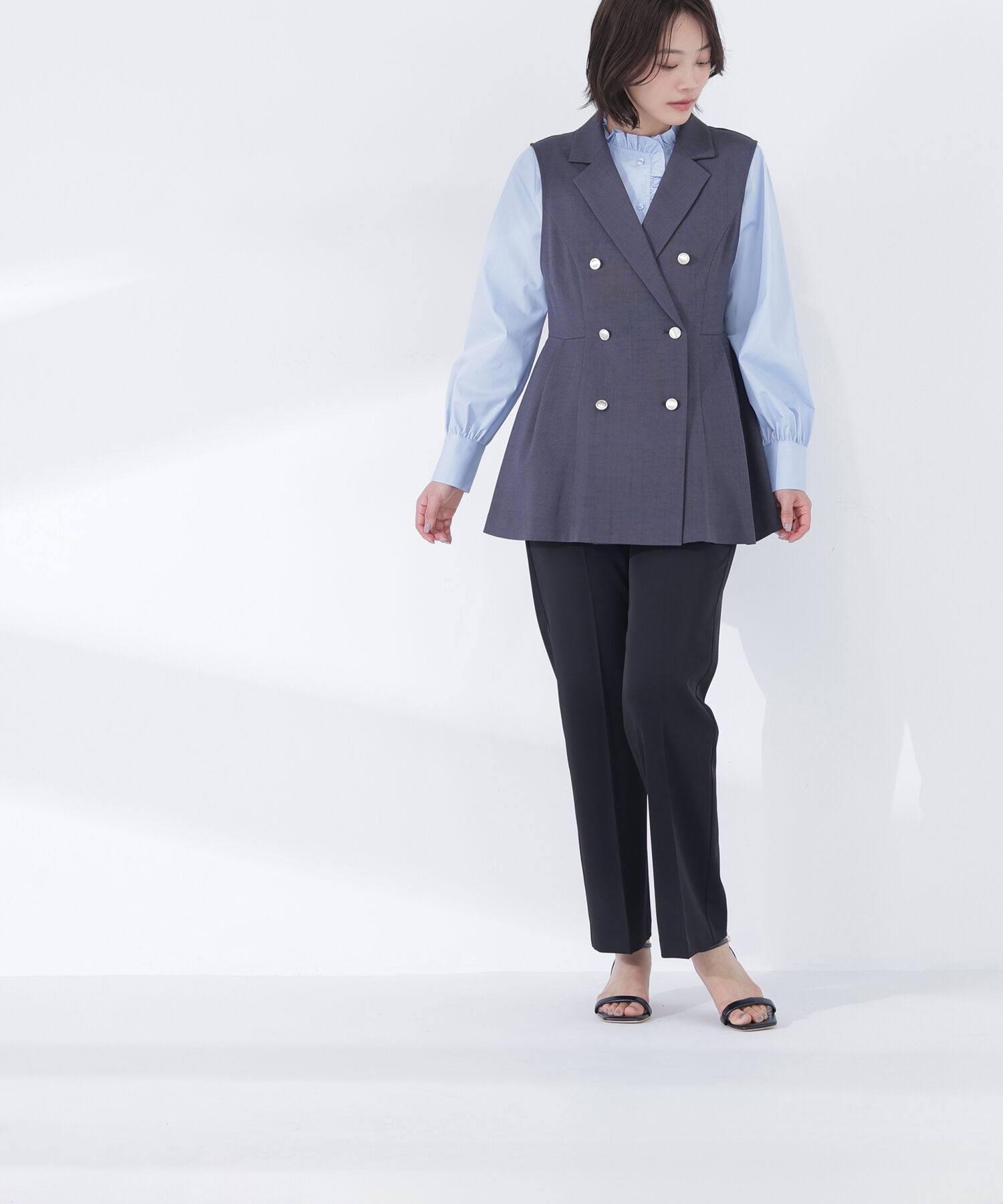  「セミフレアツイルパンツ」|その他|