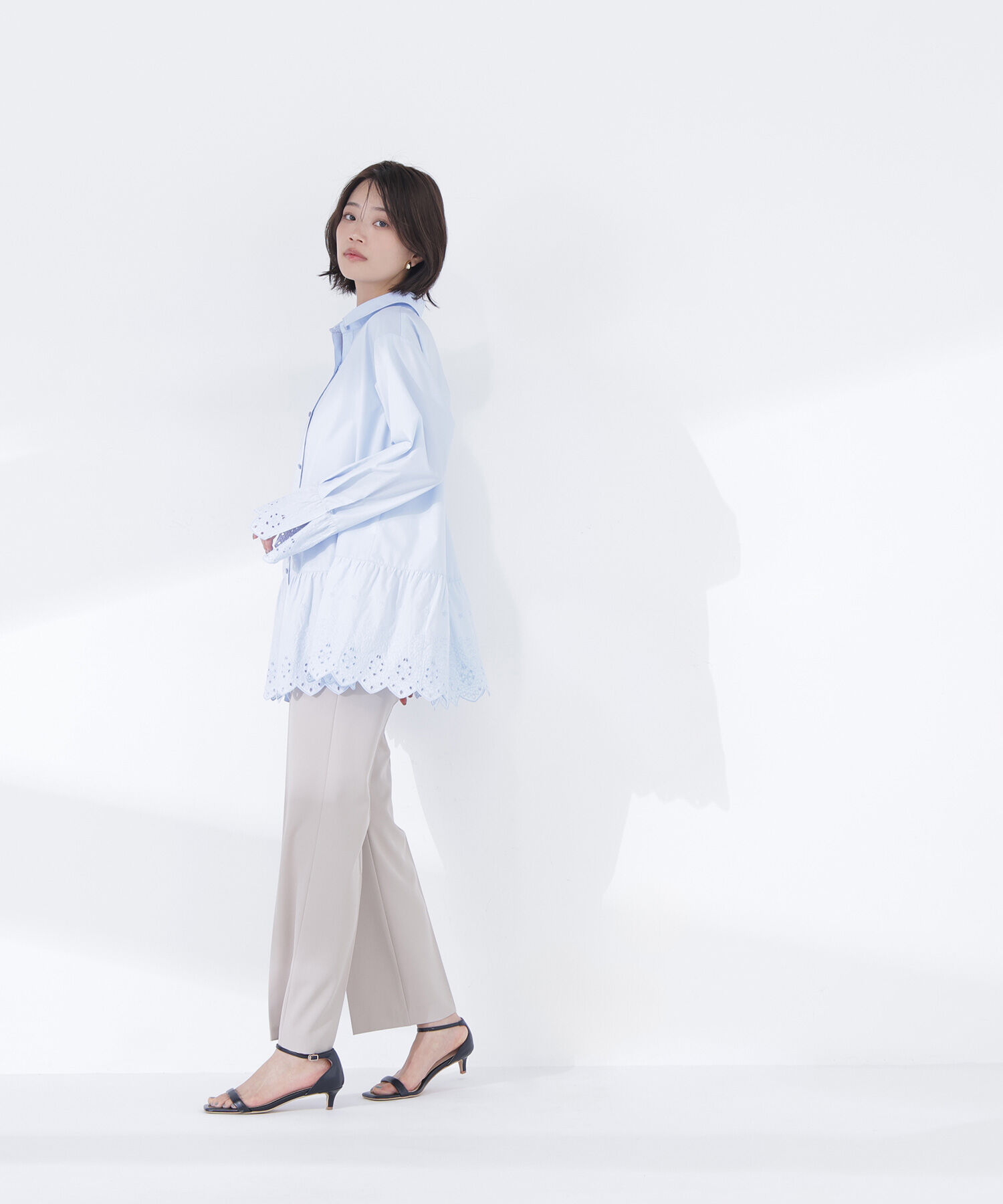  「セミフレアツイルパンツ」|その他|