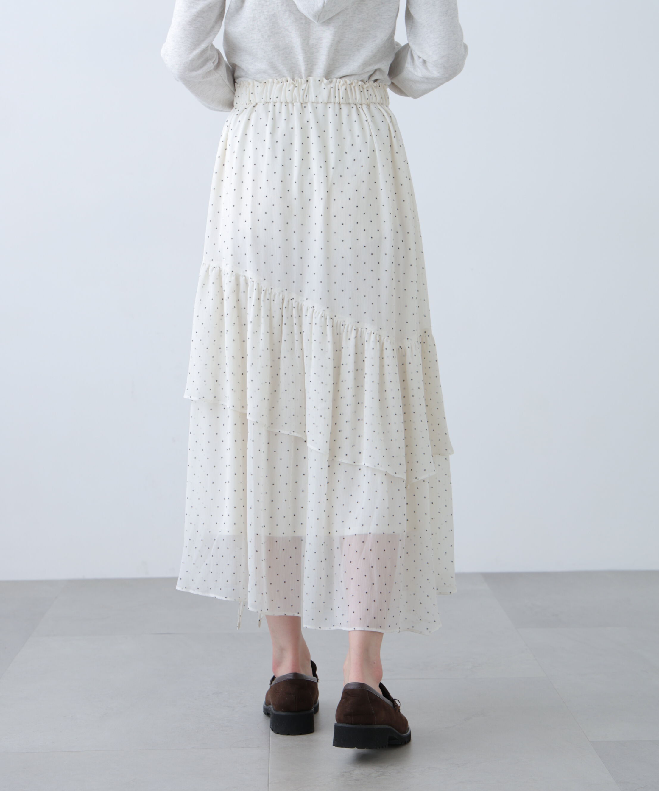  「アソートイレヘムフリルスカート」|スカート|