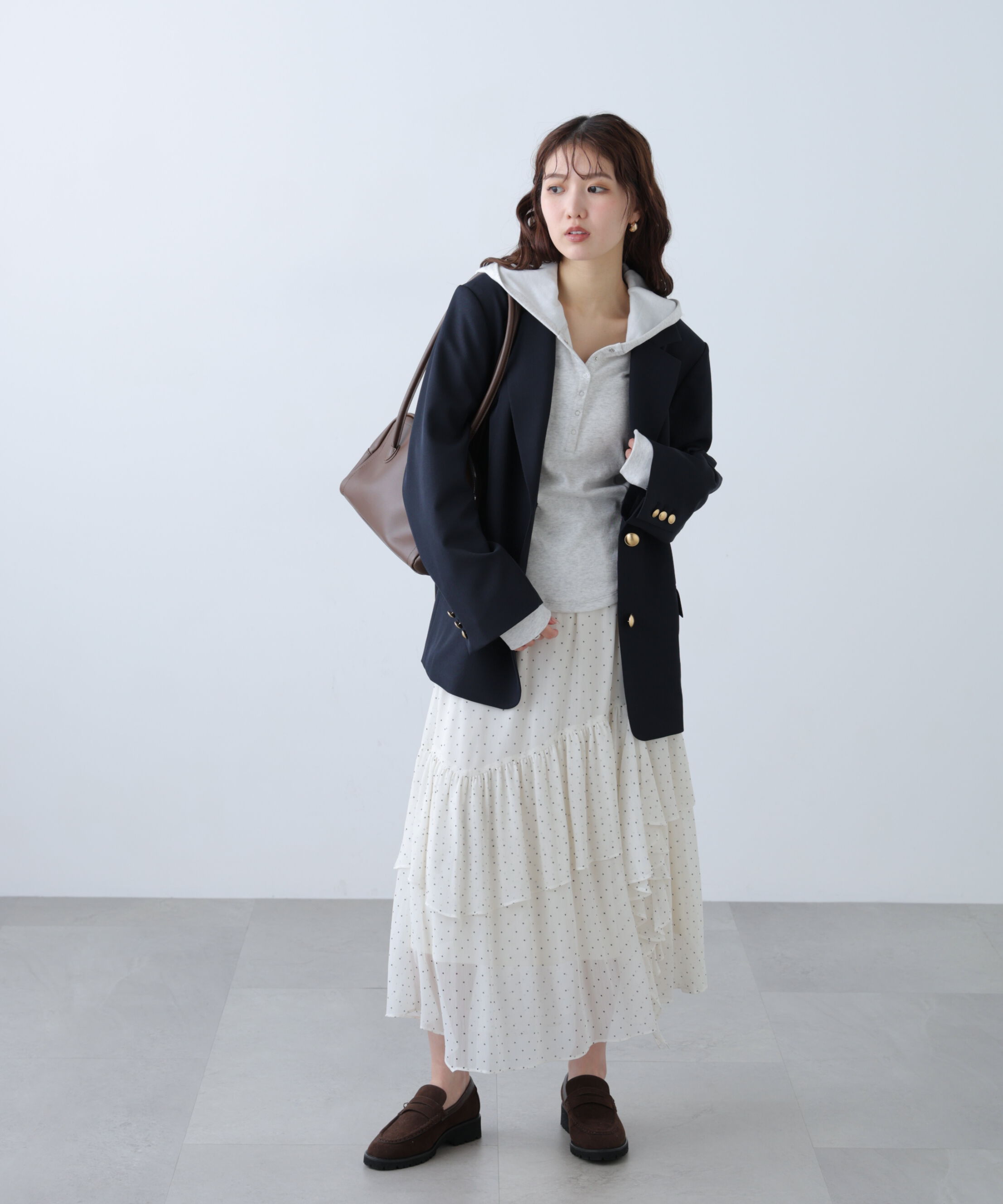  「アソートイレヘムフリルスカート」|スカート|