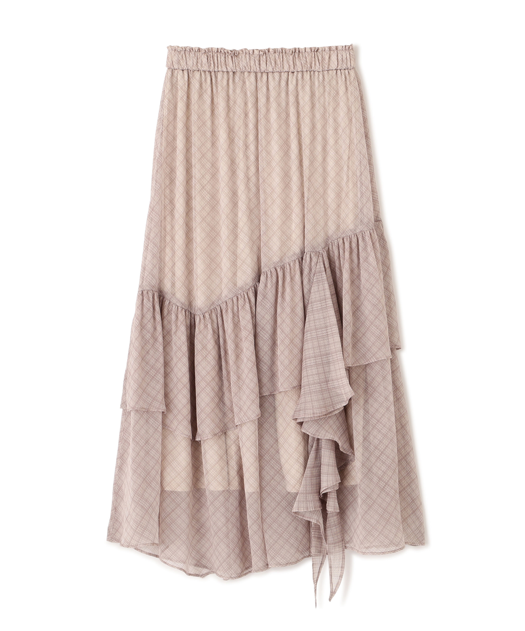  「アソートイレヘムフリルスカート」|スカート|