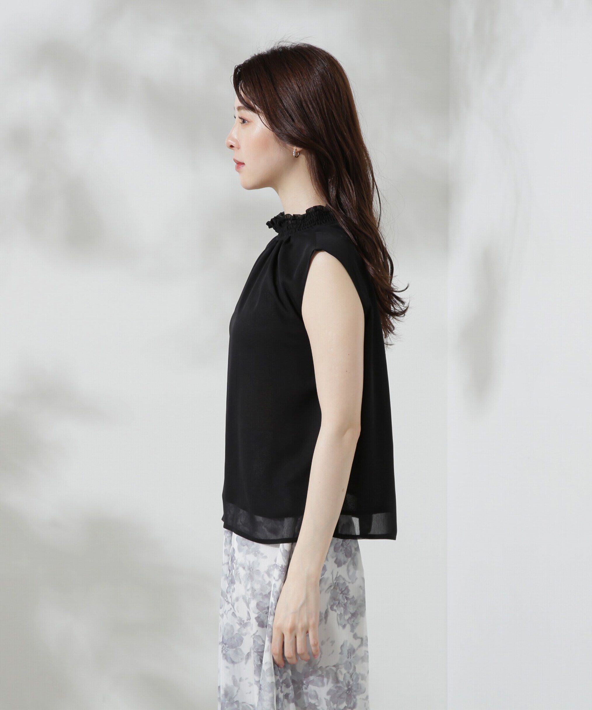 PROPORTION BODY DRESSING「ノースリ楊柳ブラウス」|シャツ・ブラウス|