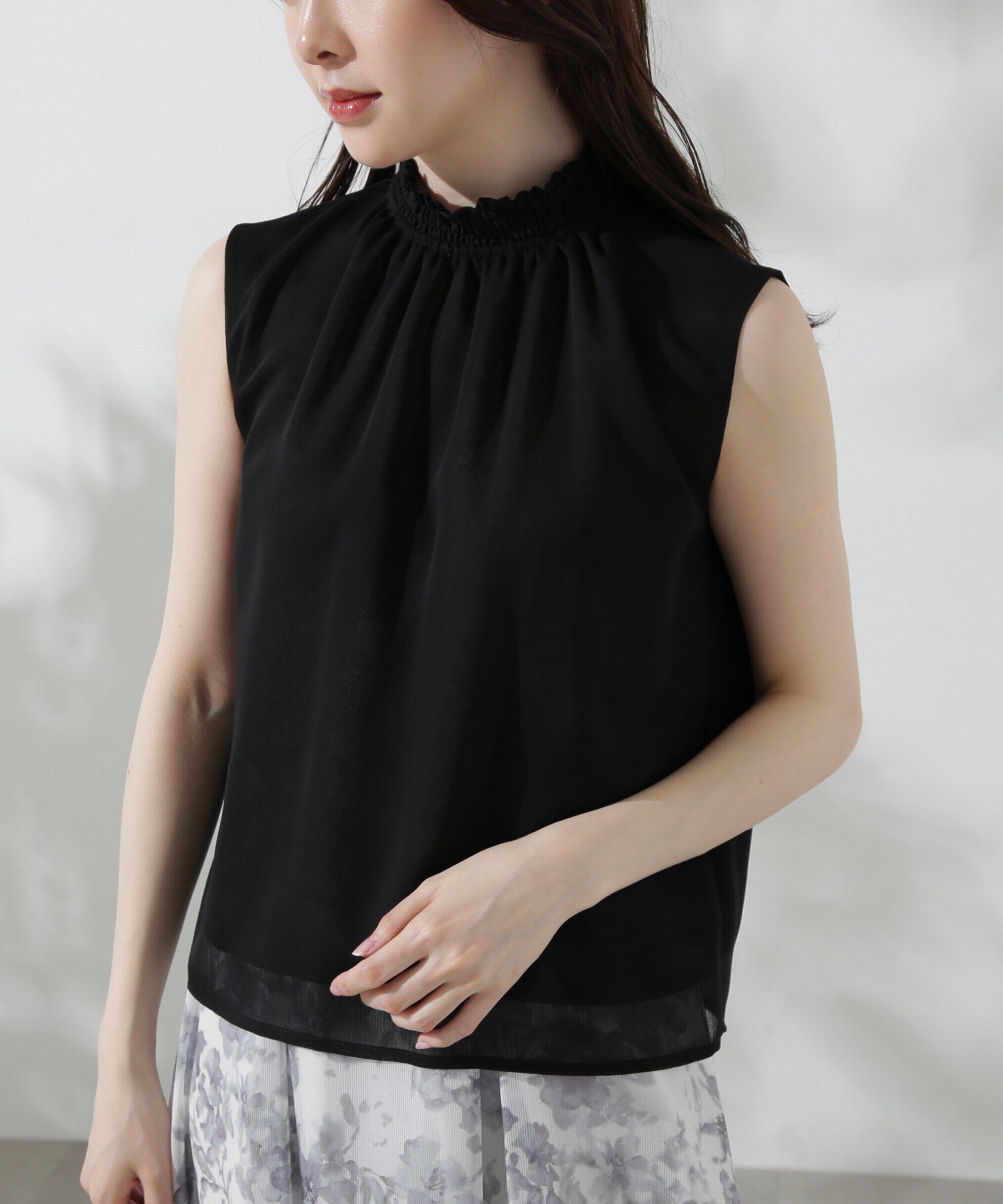 PROPORTION BODY DRESSING「ノースリ楊柳ブラウス」|シャツ・ブラウス|