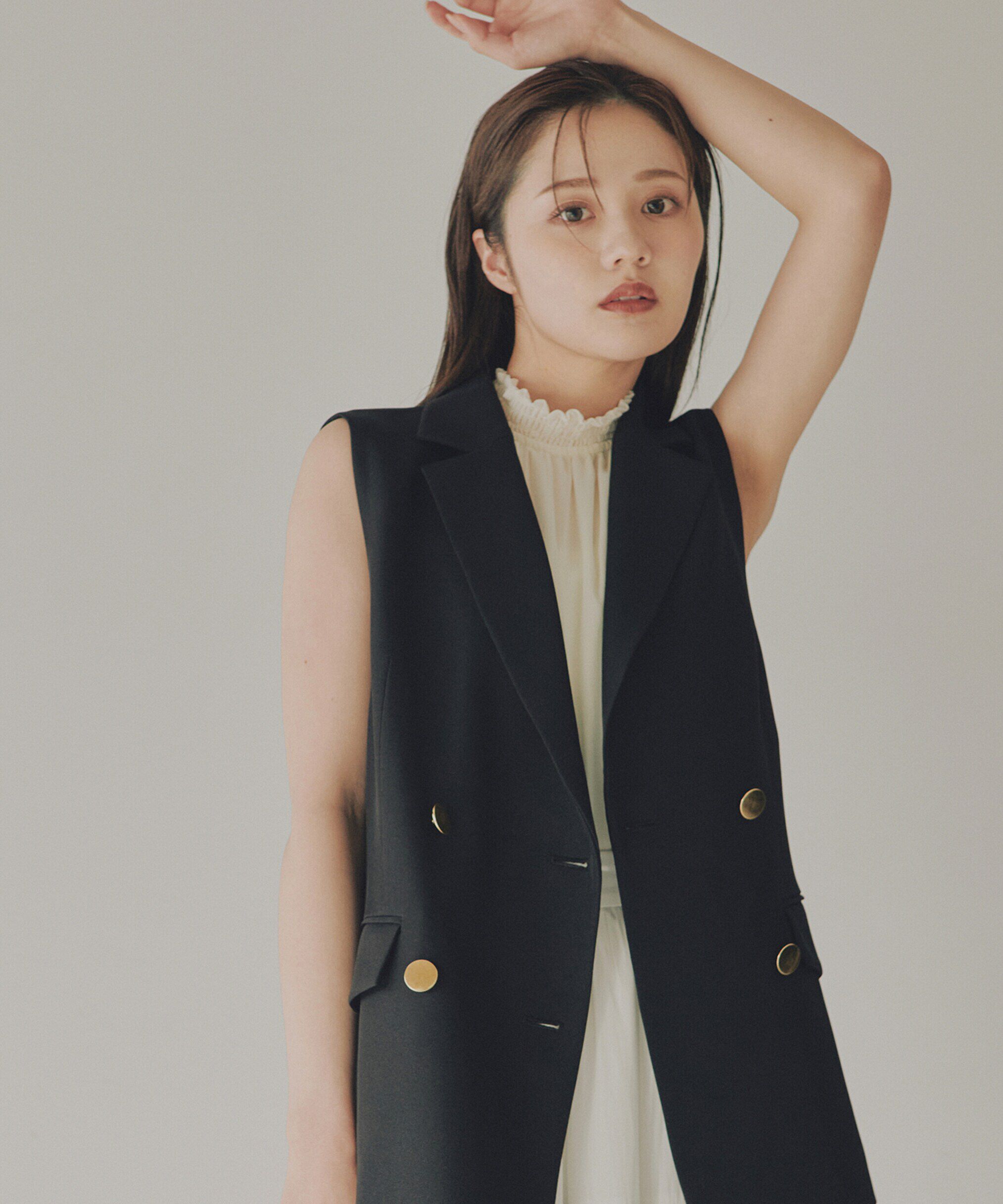 PROPORTION BODY DRESSING「ノースリ楊柳ブラウス」|シャツ・ブラウス|ホワイト