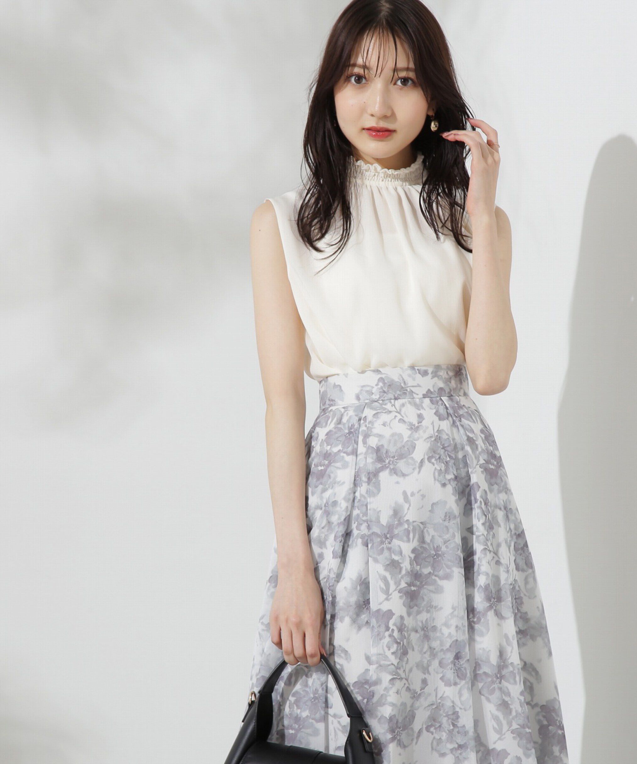 PROPORTION BODY DRESSING「ノースリ楊柳ブラウス」|シャツ・ブラウス|