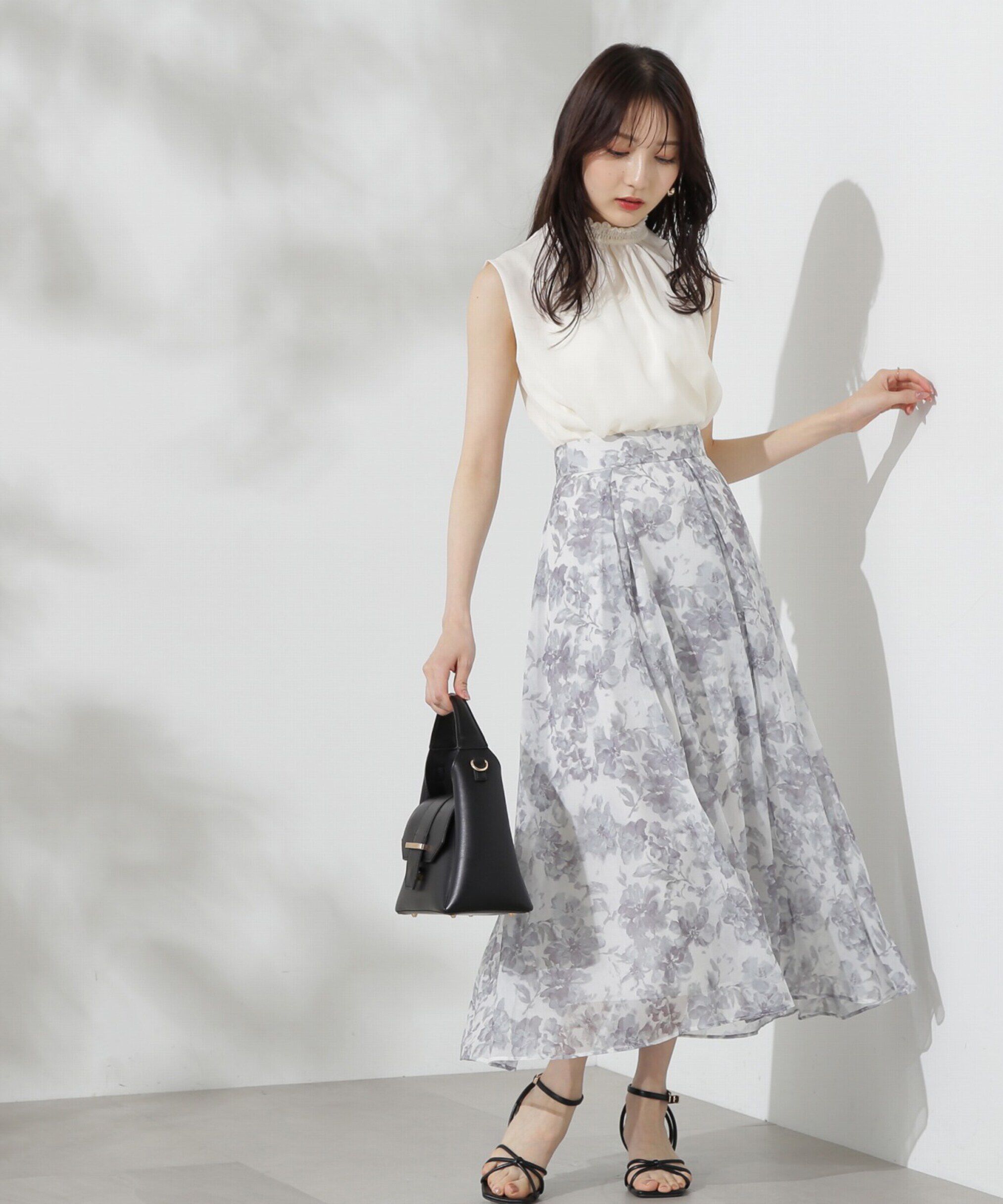 PROPORTION BODY DRESSING「ノースリ楊柳ブラウス」|シャツ・ブラウス|