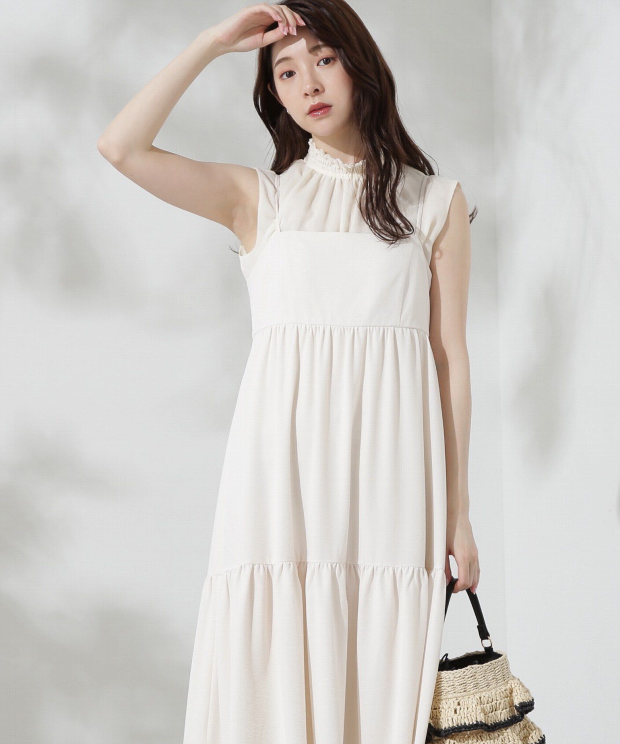 PROPORTION BODY DRESSING「ノースリ楊柳ブラウス」|シャツ・ブラウス|