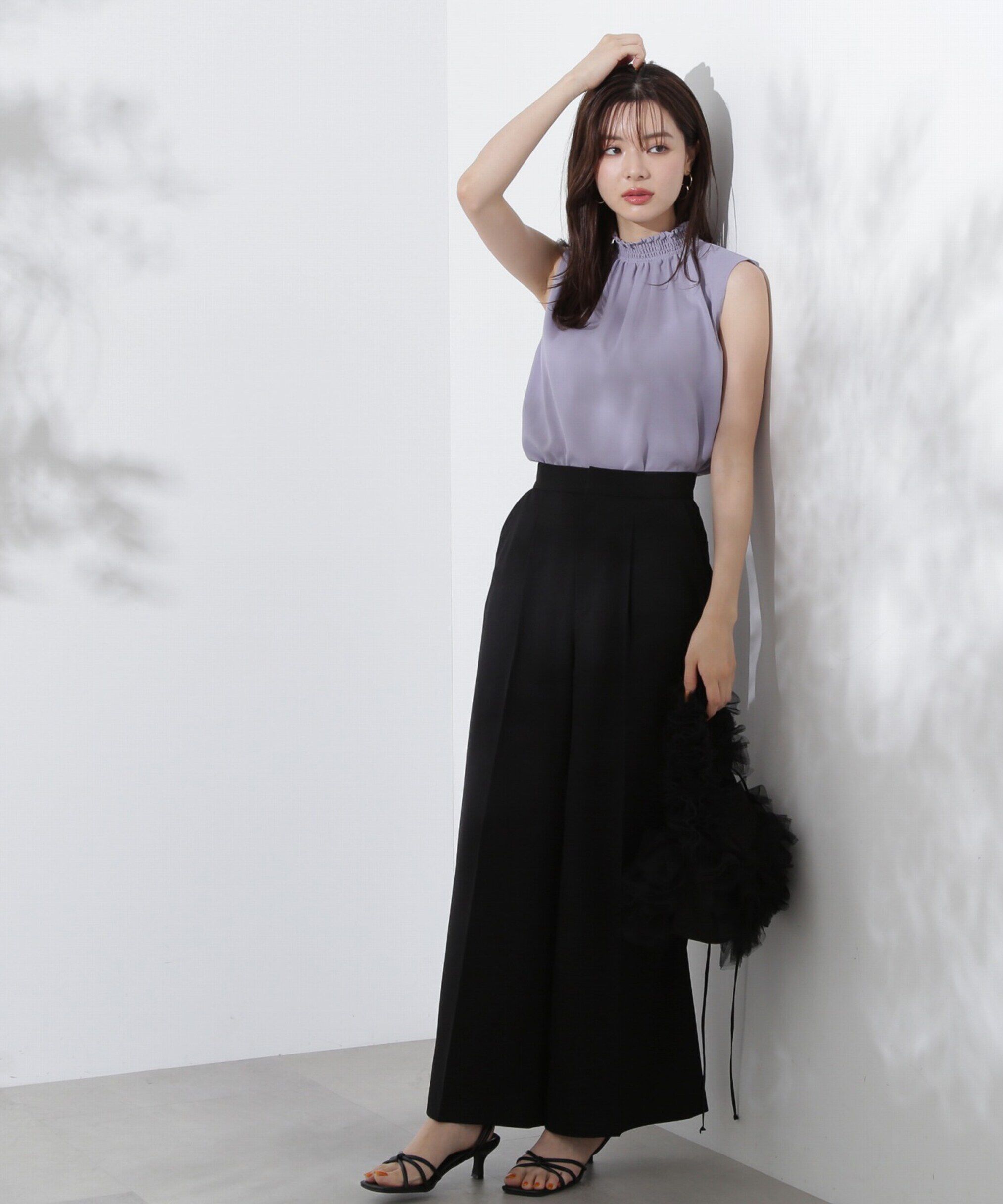 PROPORTION BODY DRESSING「ノースリ楊柳ブラウス」|シャツ・ブラウス|