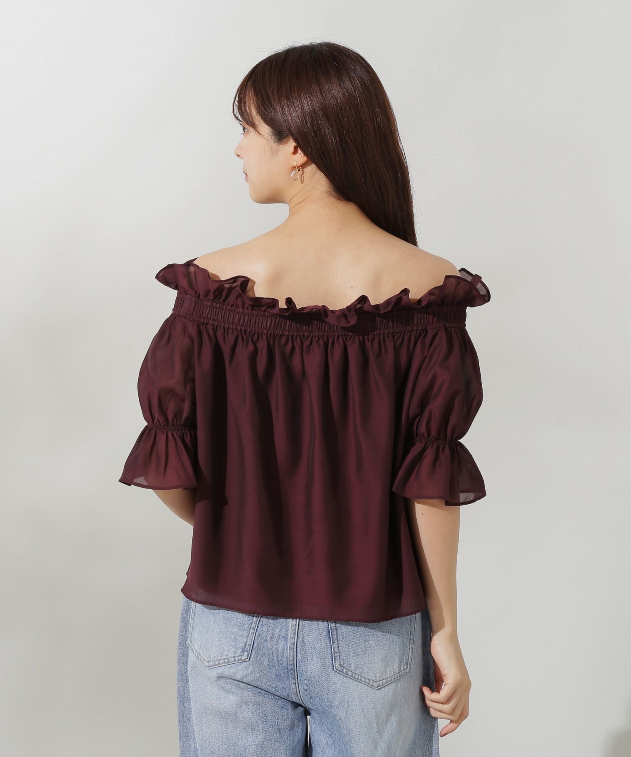 PROPORTION BODY DRESSING「オフショルブラウス」|シャツ・ブラウス|