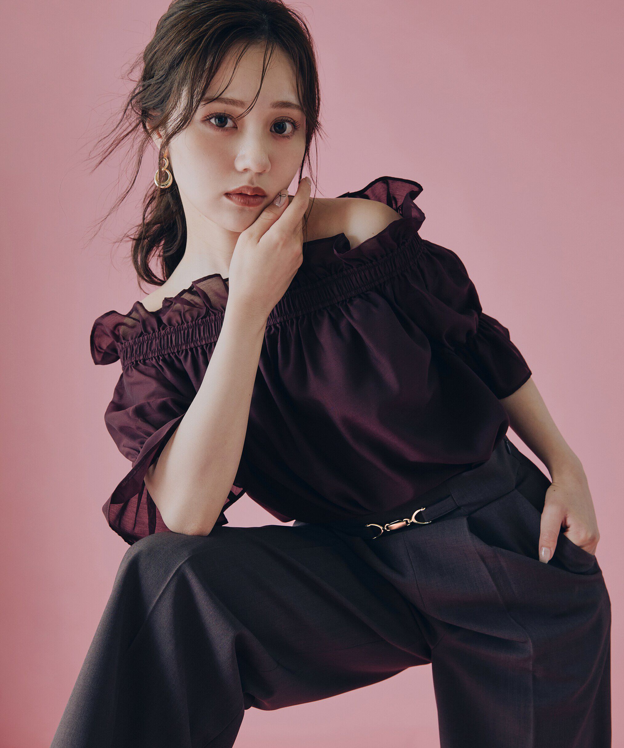 PROPORTION BODY DRESSING「オフショルブラウス」|シャツ・ブラウス|