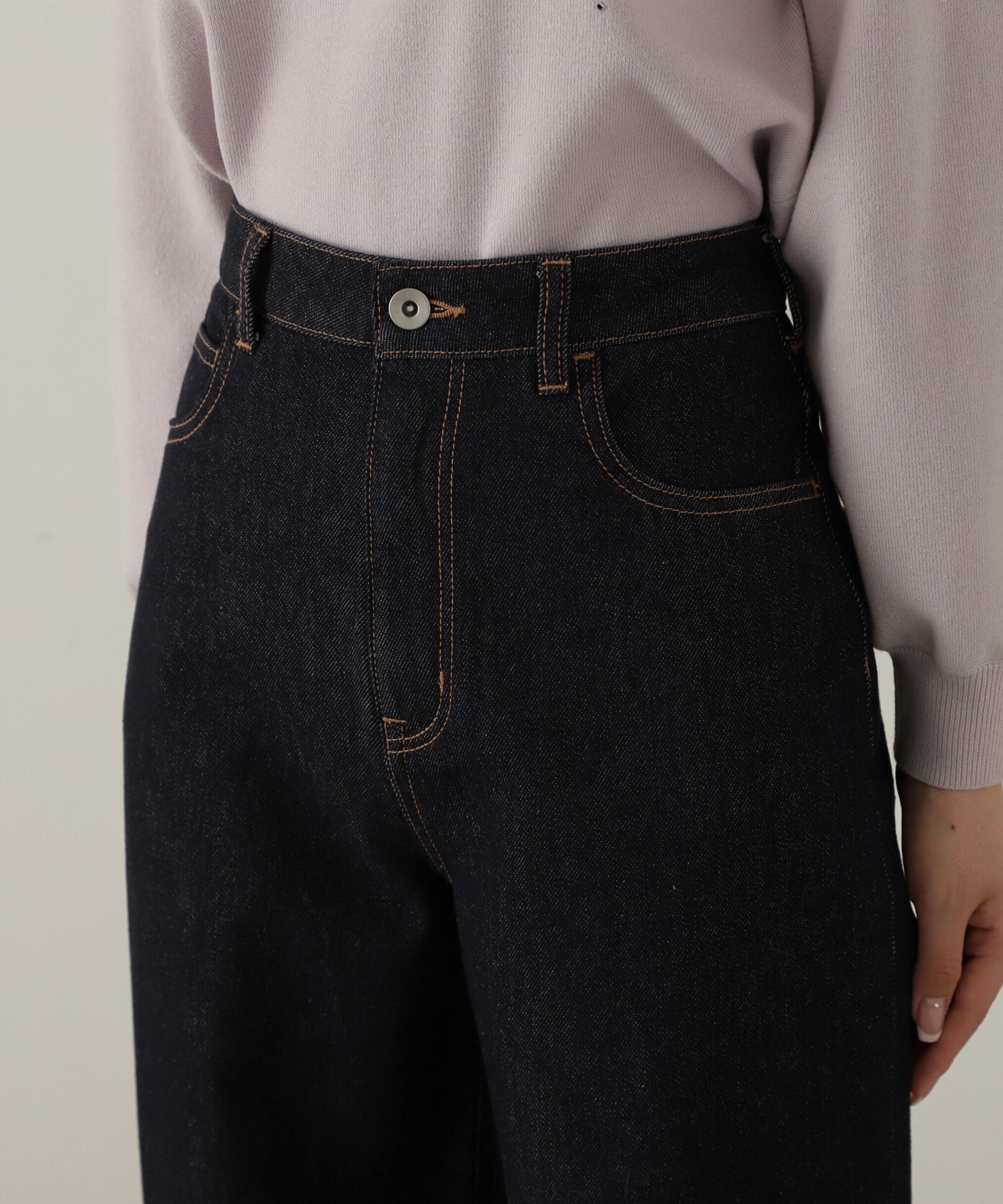 PROPORTION BODY DRESSING「90sストレートデニムライクパンツ　24AW」|その他|