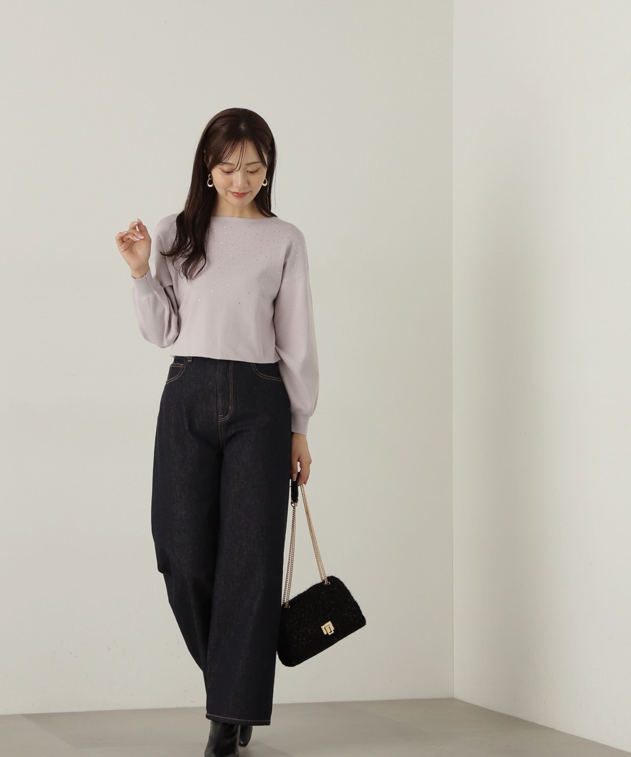 PROPORTION BODY DRESSING「90sストレートデニムライクパンツ　24AW」|その他|