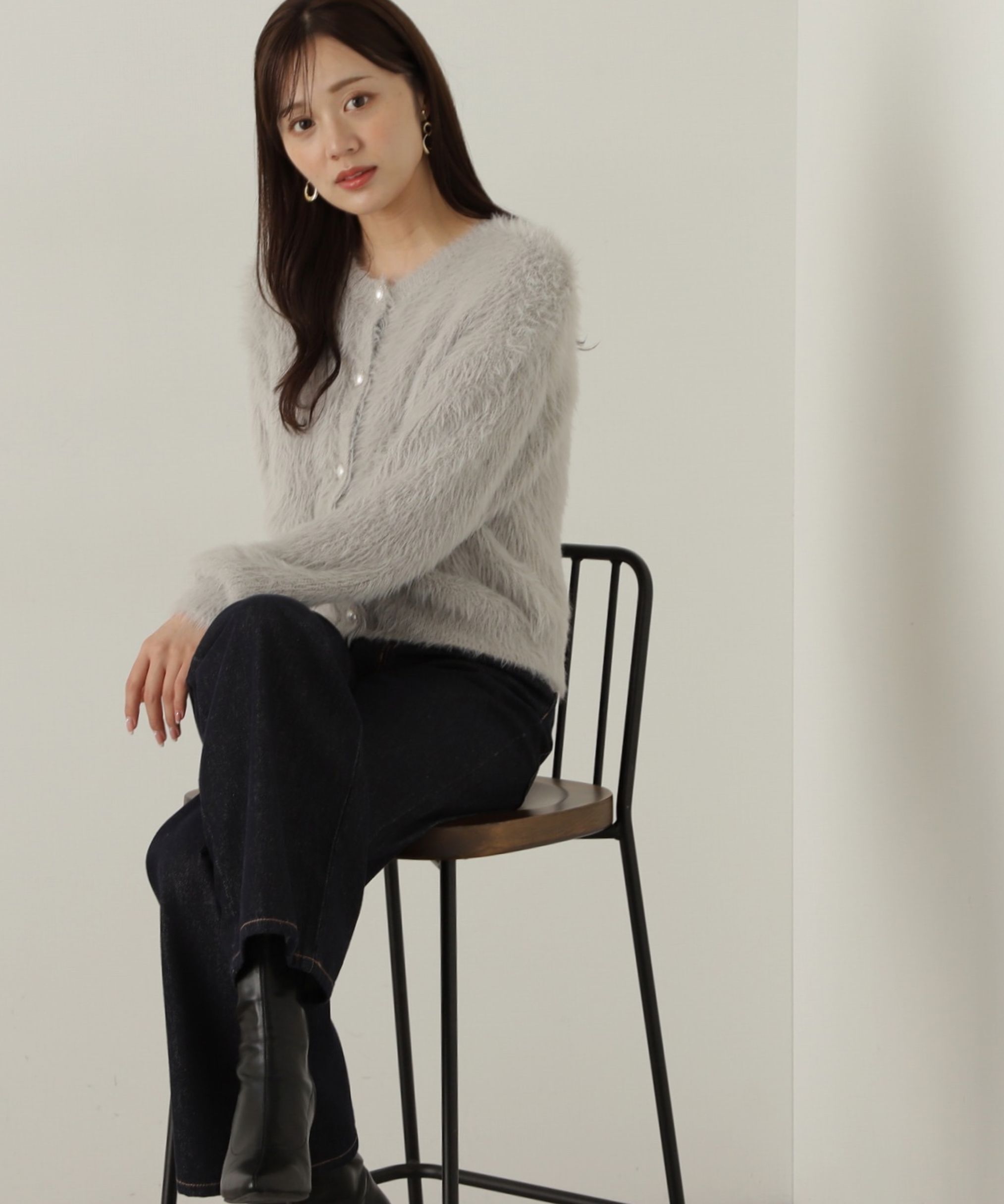 PROPORTION BODY DRESSING「90sストレートデニムライクパンツ　24AW」|その他|
