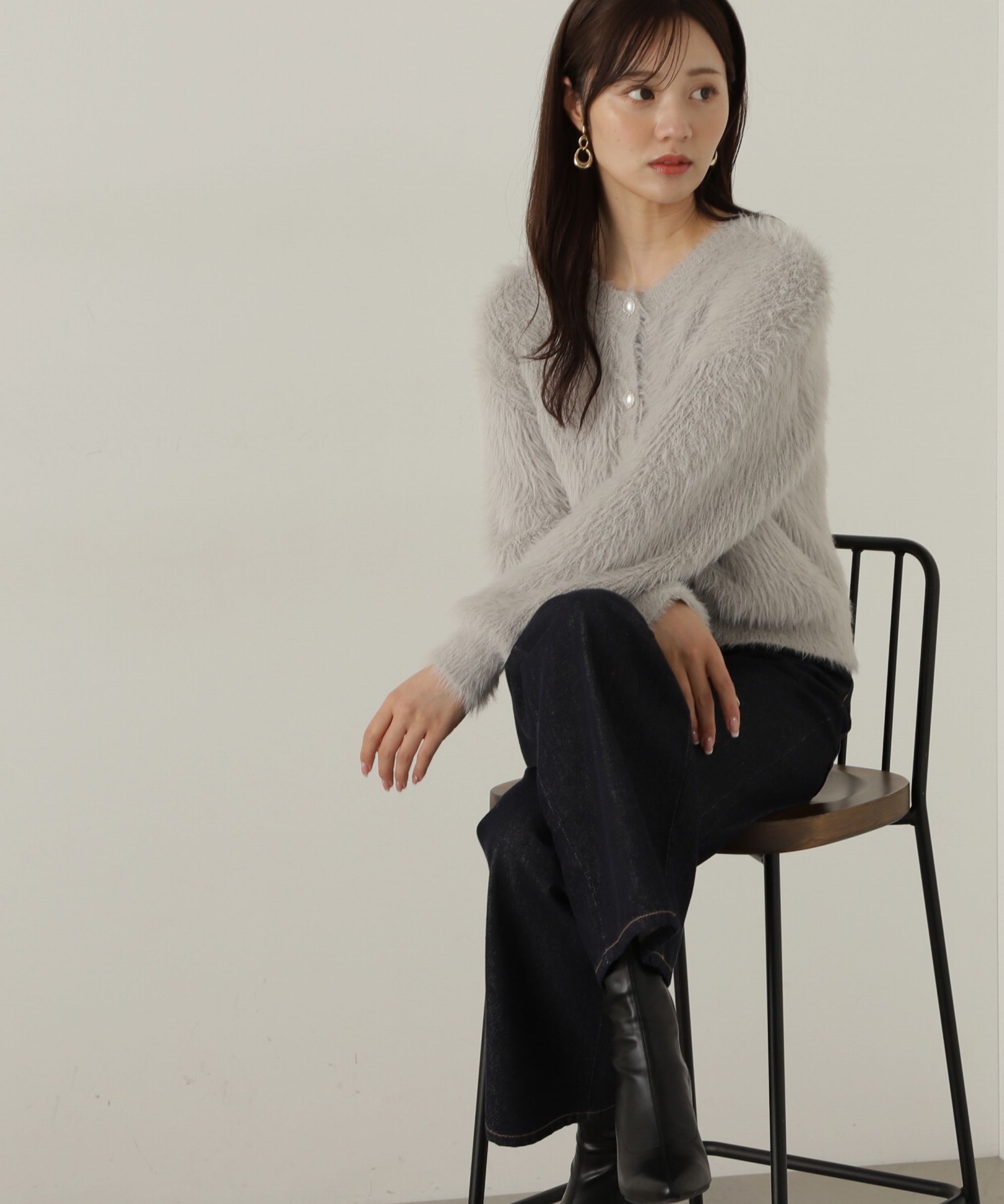 PROPORTION BODY DRESSING「90sストレートデニムライクパンツ　24AW」|その他|