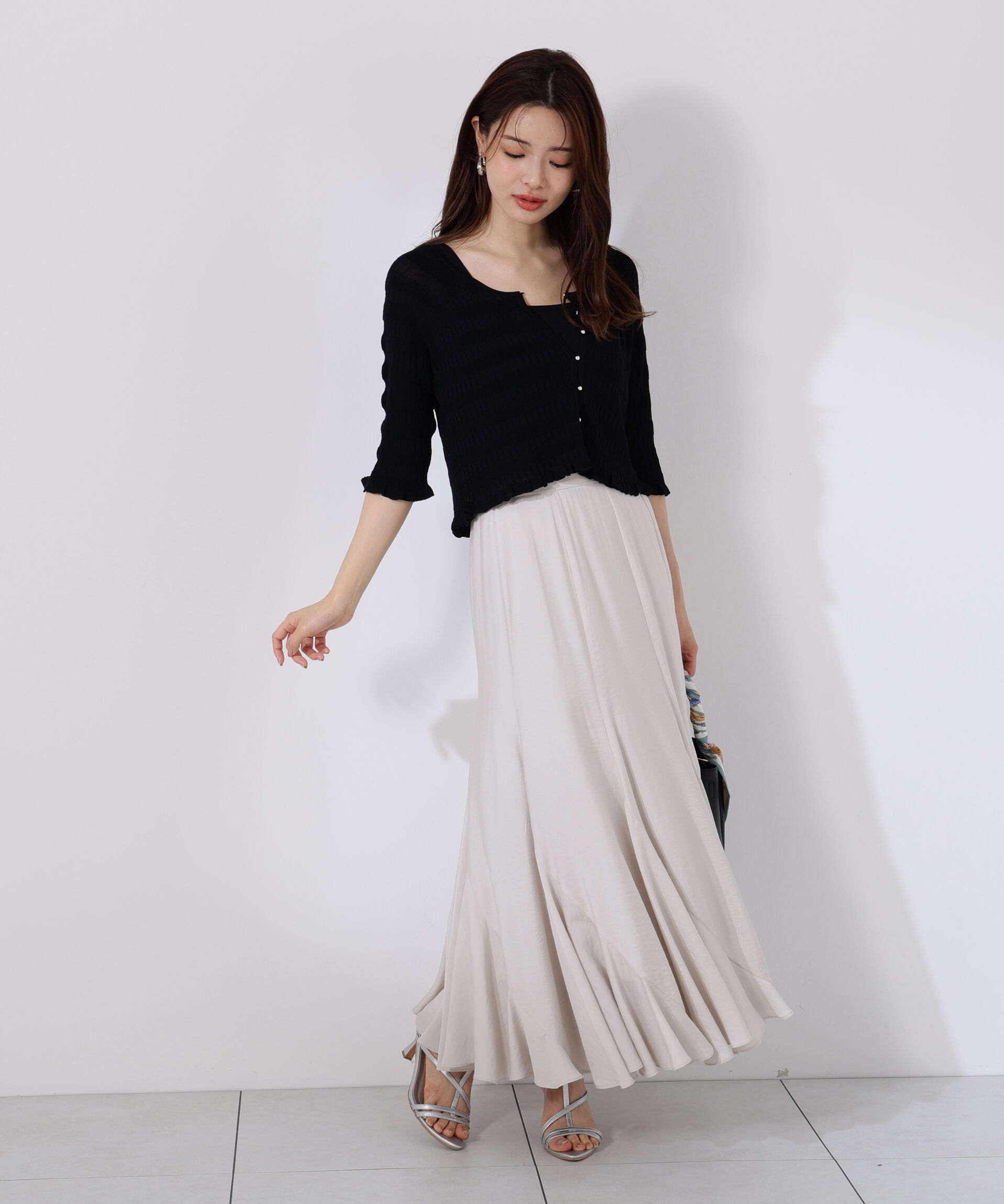 PROPORTION BODY DRESSING「エスカルゴマーメイドフレアスカート」|スカート|