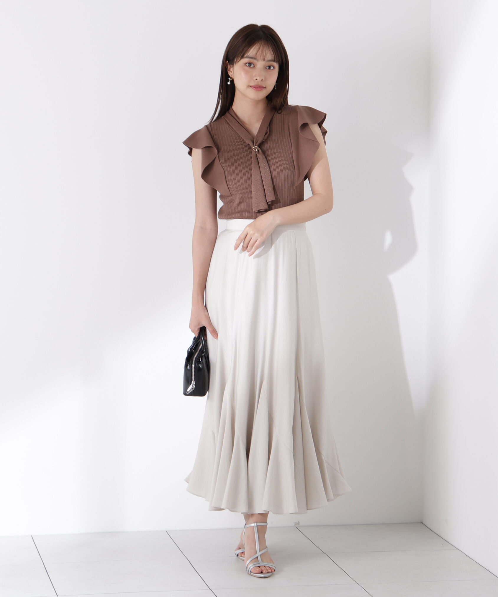 PROPORTION BODY DRESSING「エスカルゴマーメイドフレアスカート」|スカート|