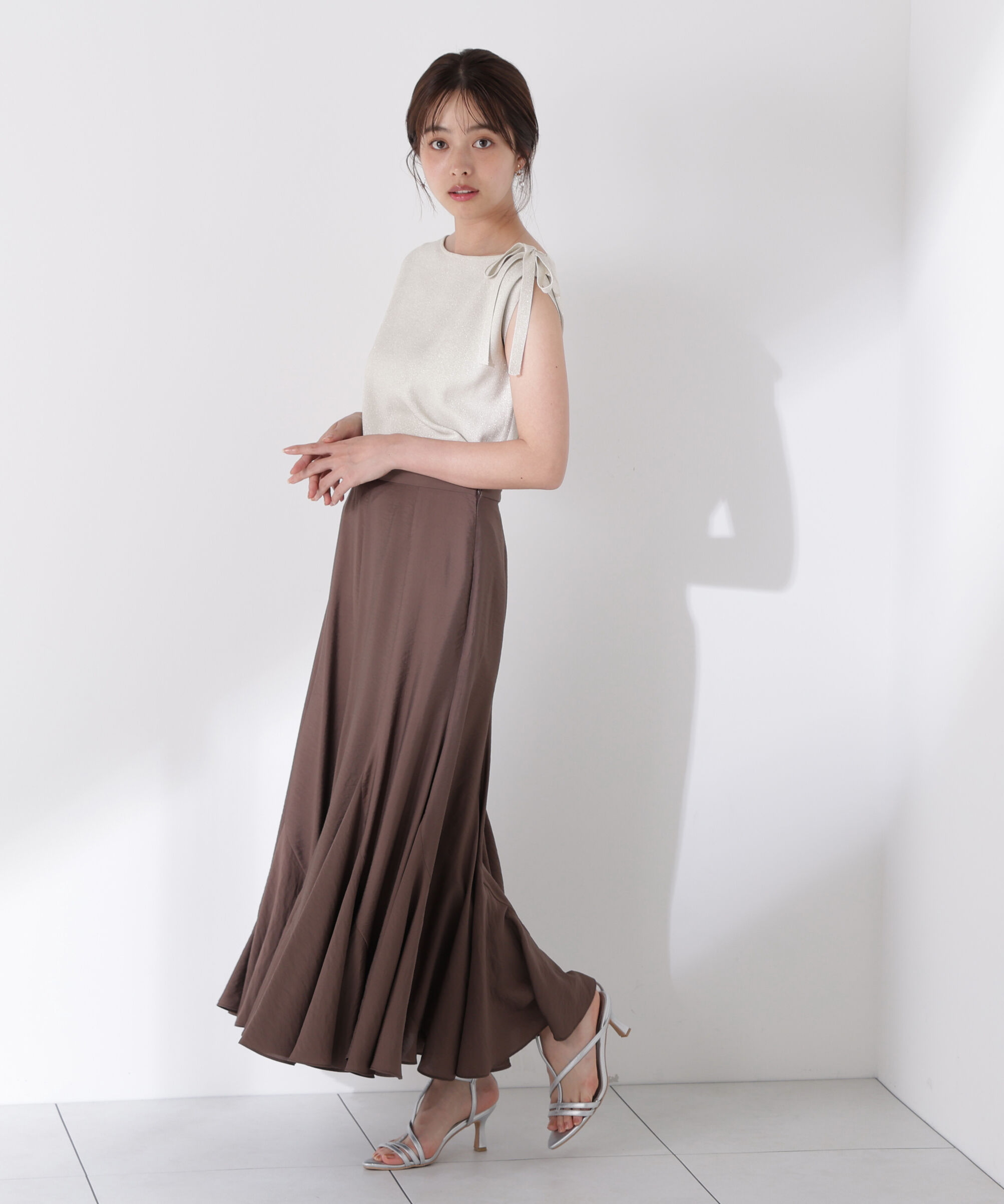 PROPORTION BODY DRESSING「エスカルゴマーメイドフレアスカート」|スカート|