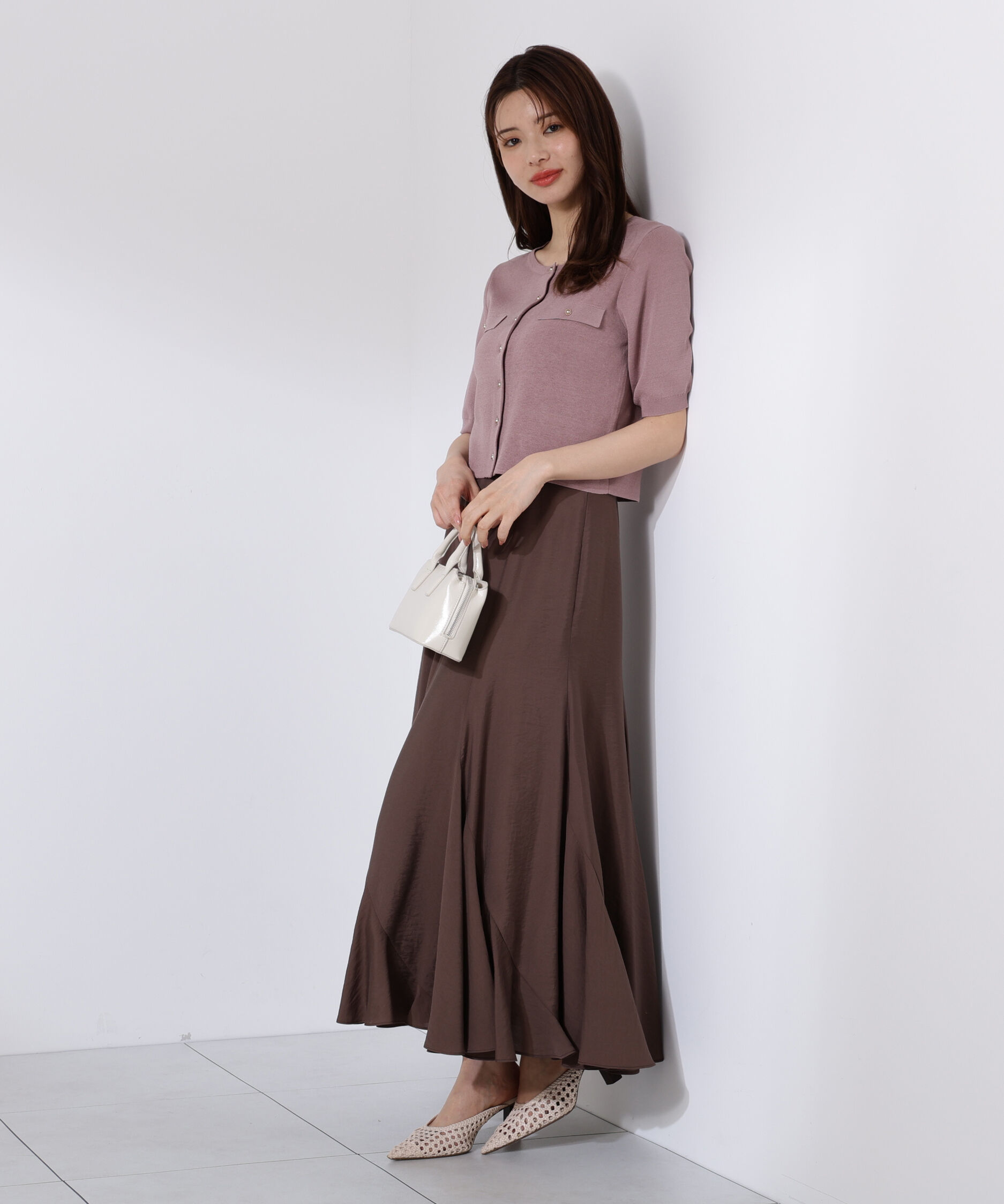 PROPORTION BODY DRESSING「エスカルゴマーメイドフレアスカート」|スカート|