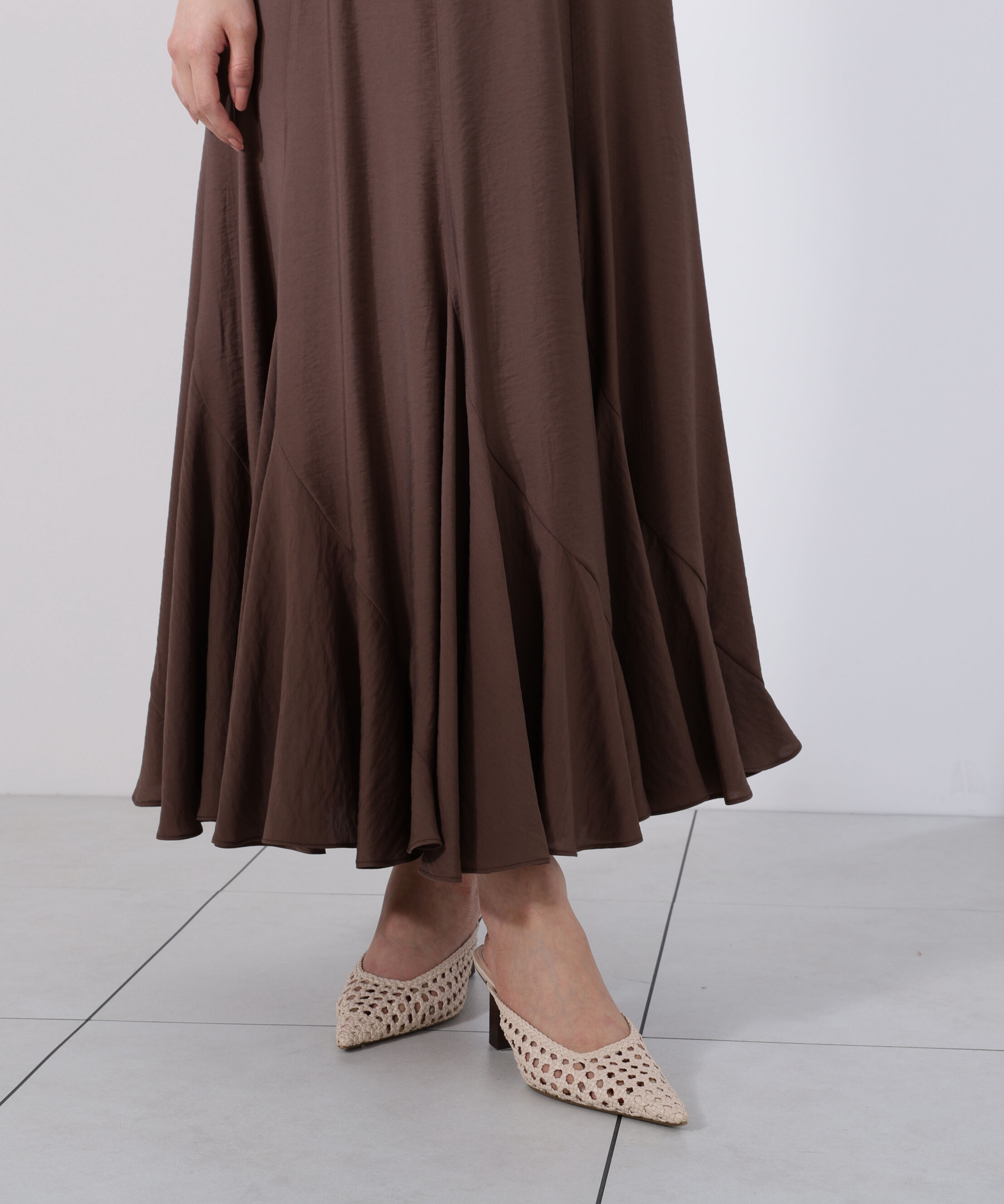 PROPORTION BODY DRESSING「エスカルゴマーメイドフレアスカート」|スカート|