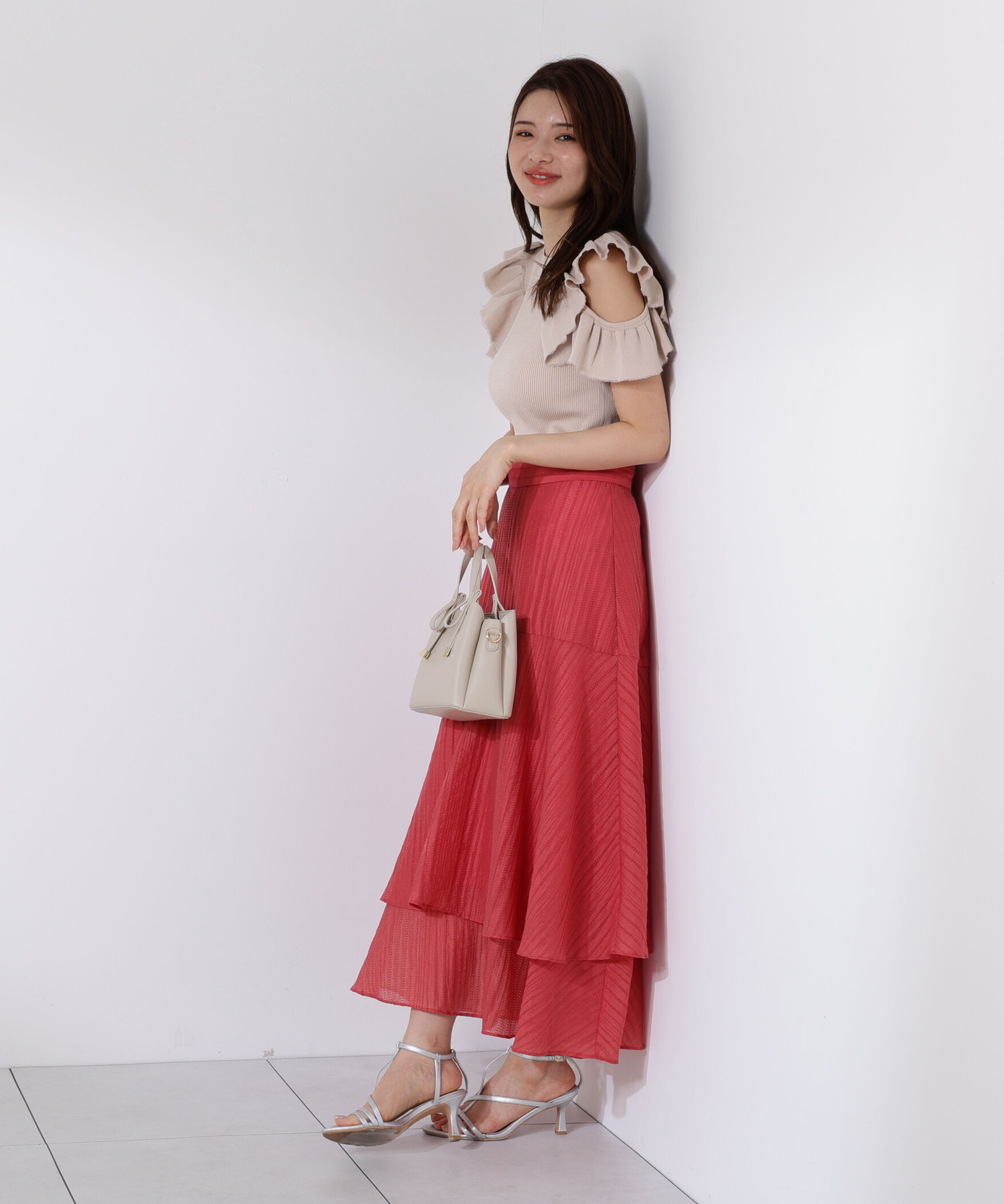 PROPORTION BODY DRESSING「シアードビーティアードスカート」|スカート|